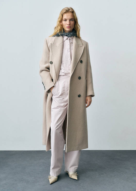 Dekoratif dikişli wideleg pantolon