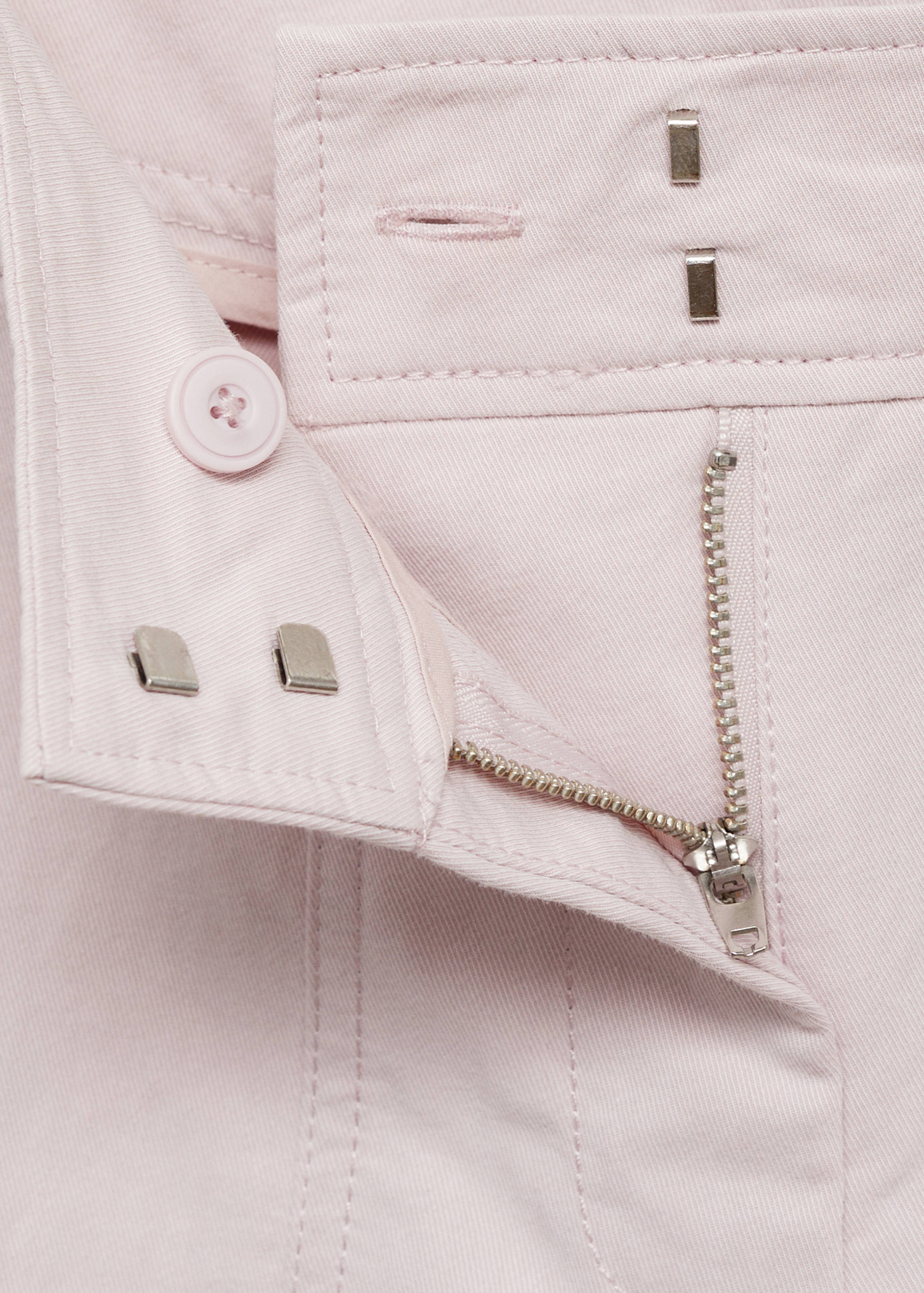 Wide leg pants with decorative seams - Details of the article 8