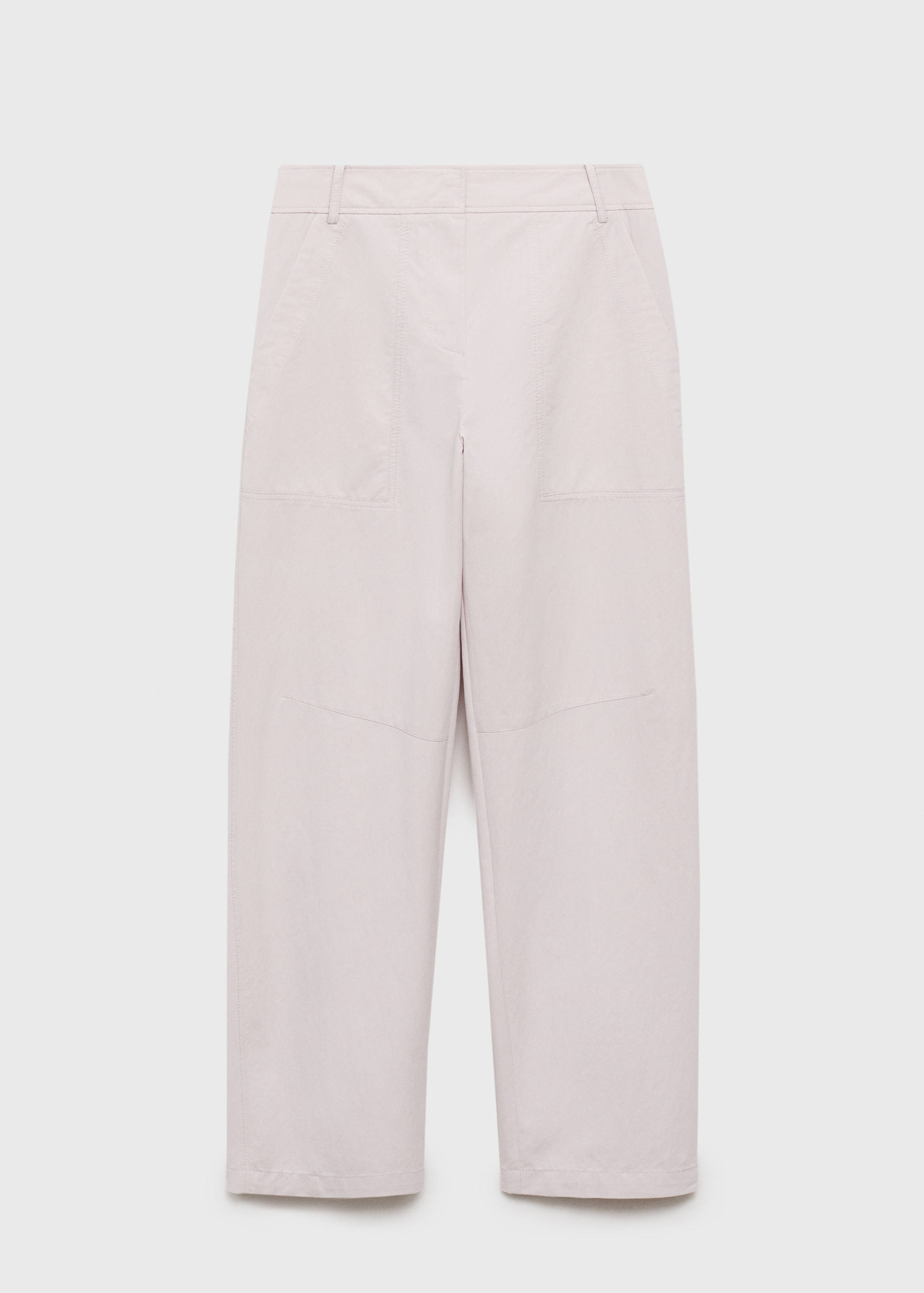 Wide leg pants with decorative seams - Article without model