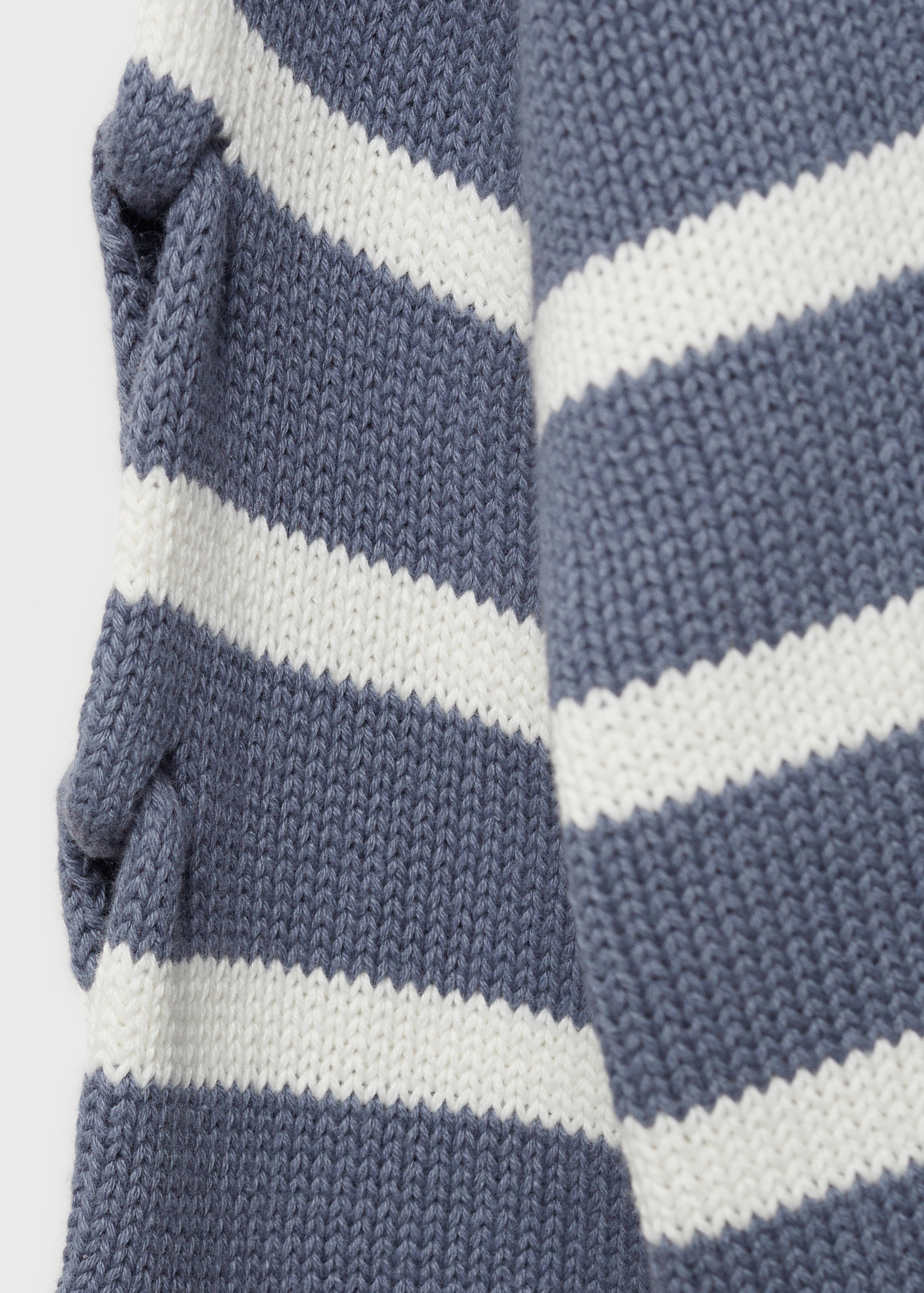 Knit striped sweater - Details of the article 0