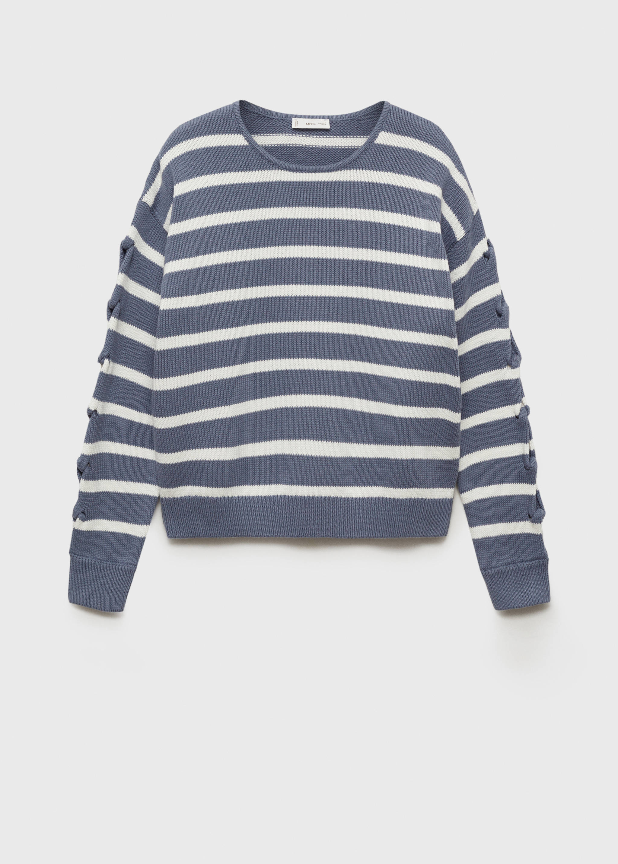 Knit striped sweater - Article without model