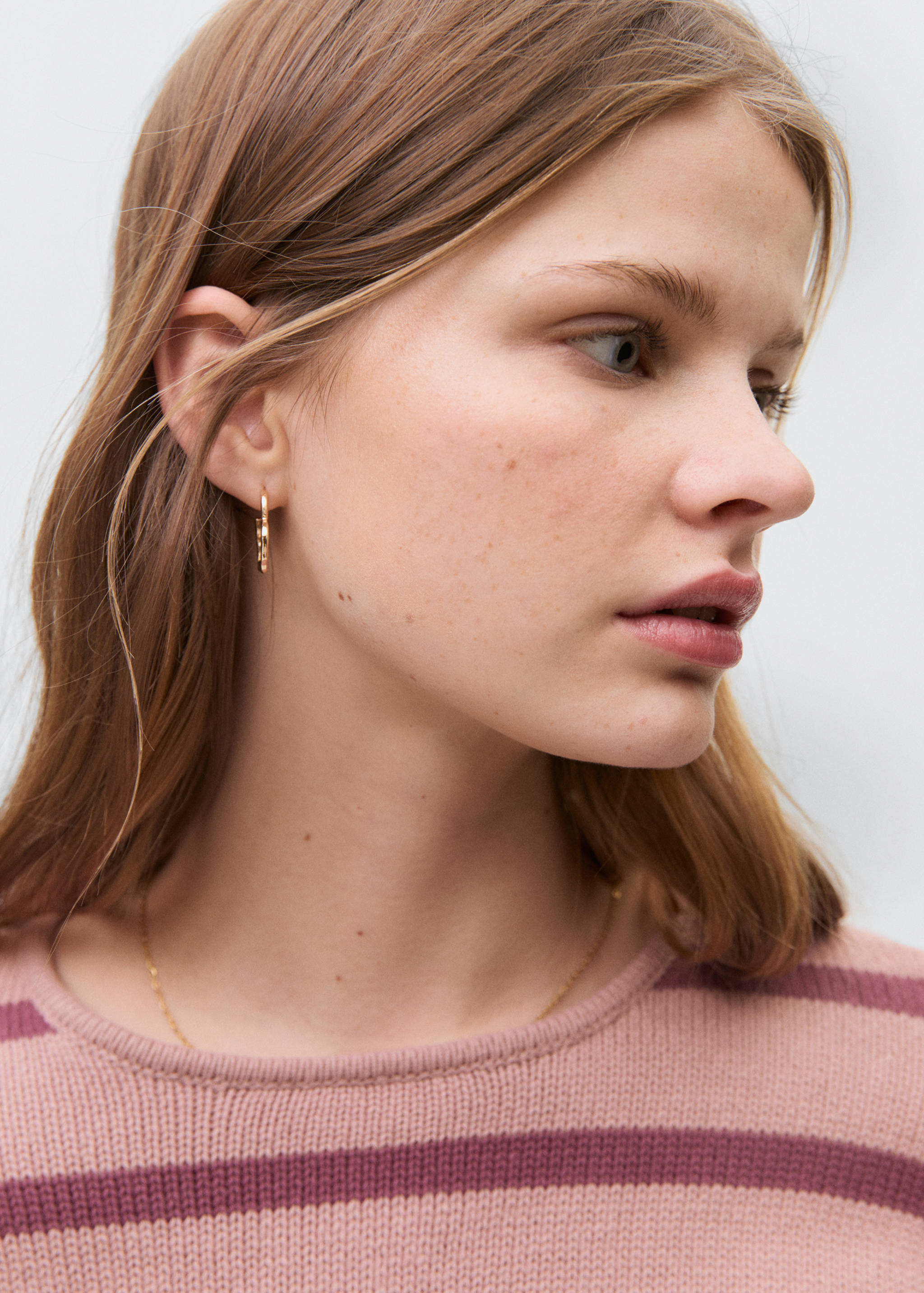 Knit striped sweater - Details of the article 1