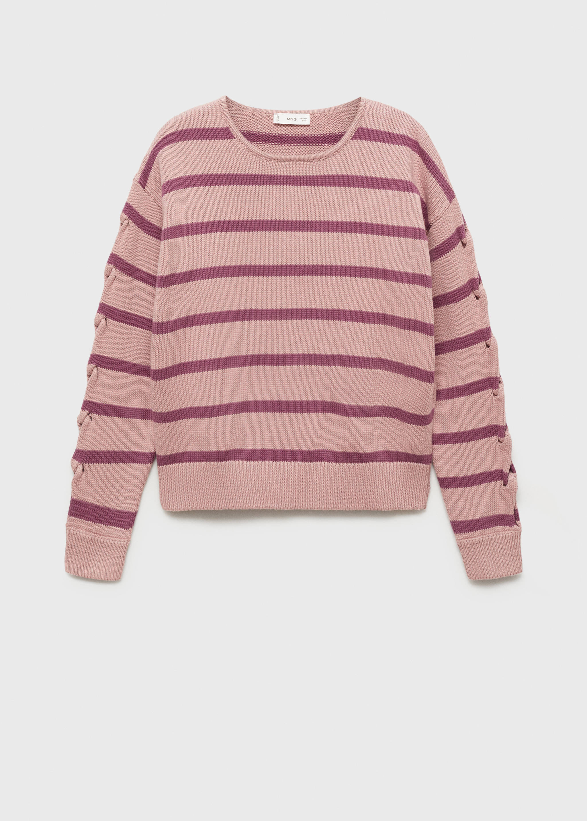 Knit striped sweater - Article without model