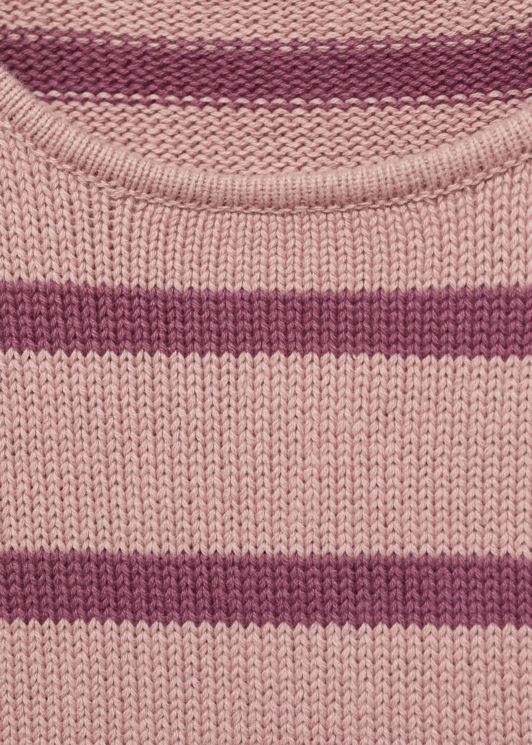 Knit striped sweater - Details of the article 8