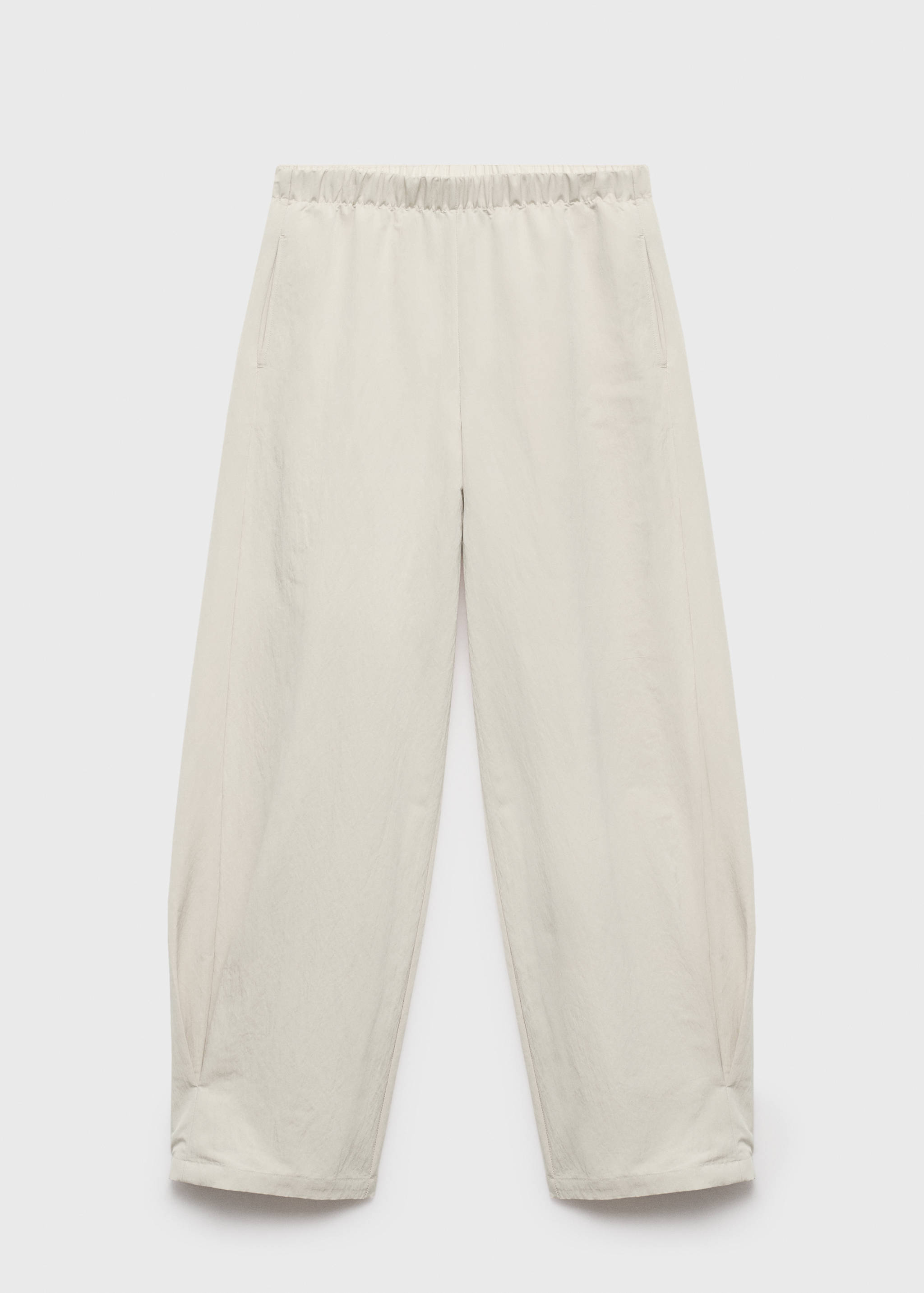 Pleated jogger pants - Article without model
