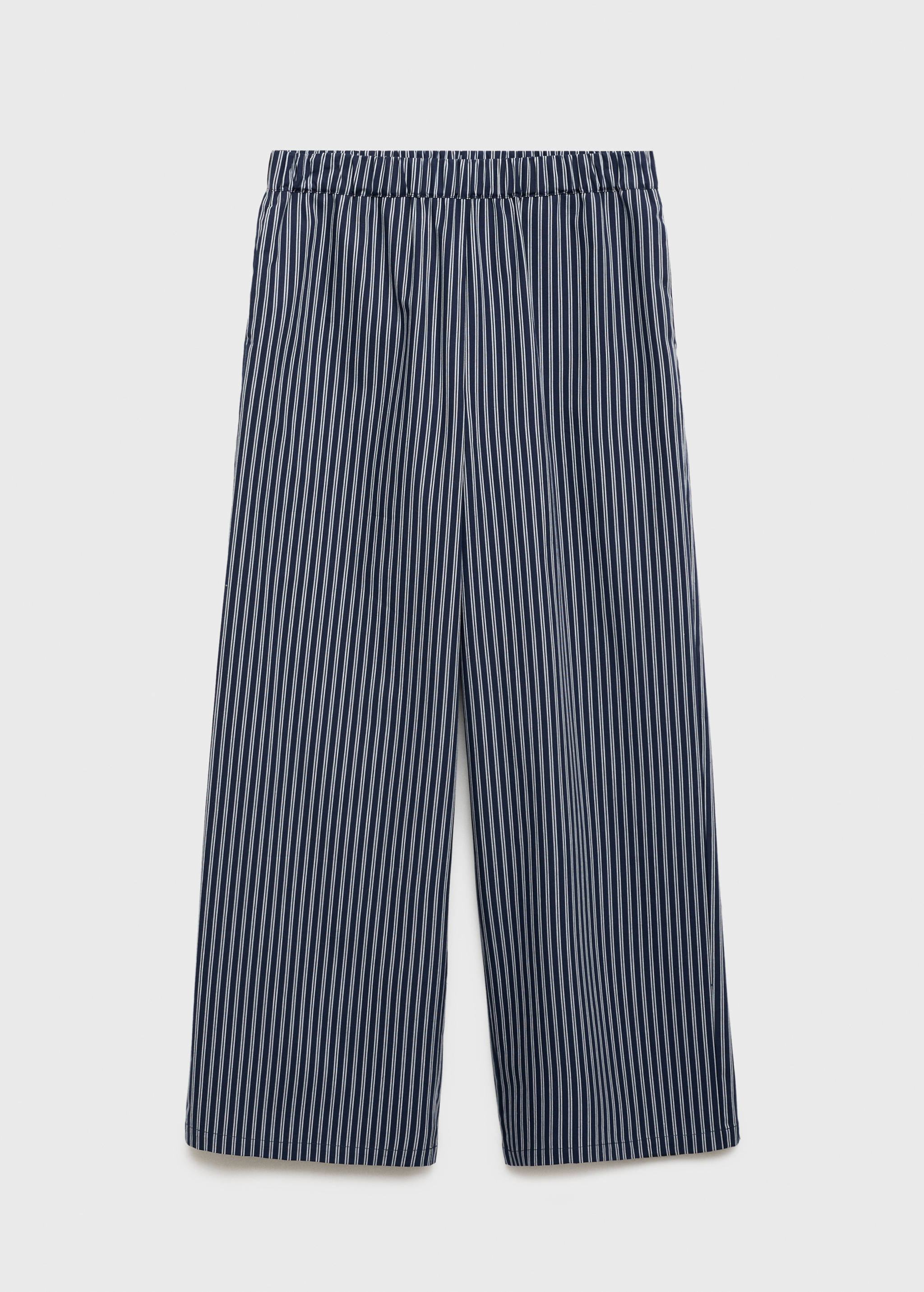 Striped flowy trousers - Article without model