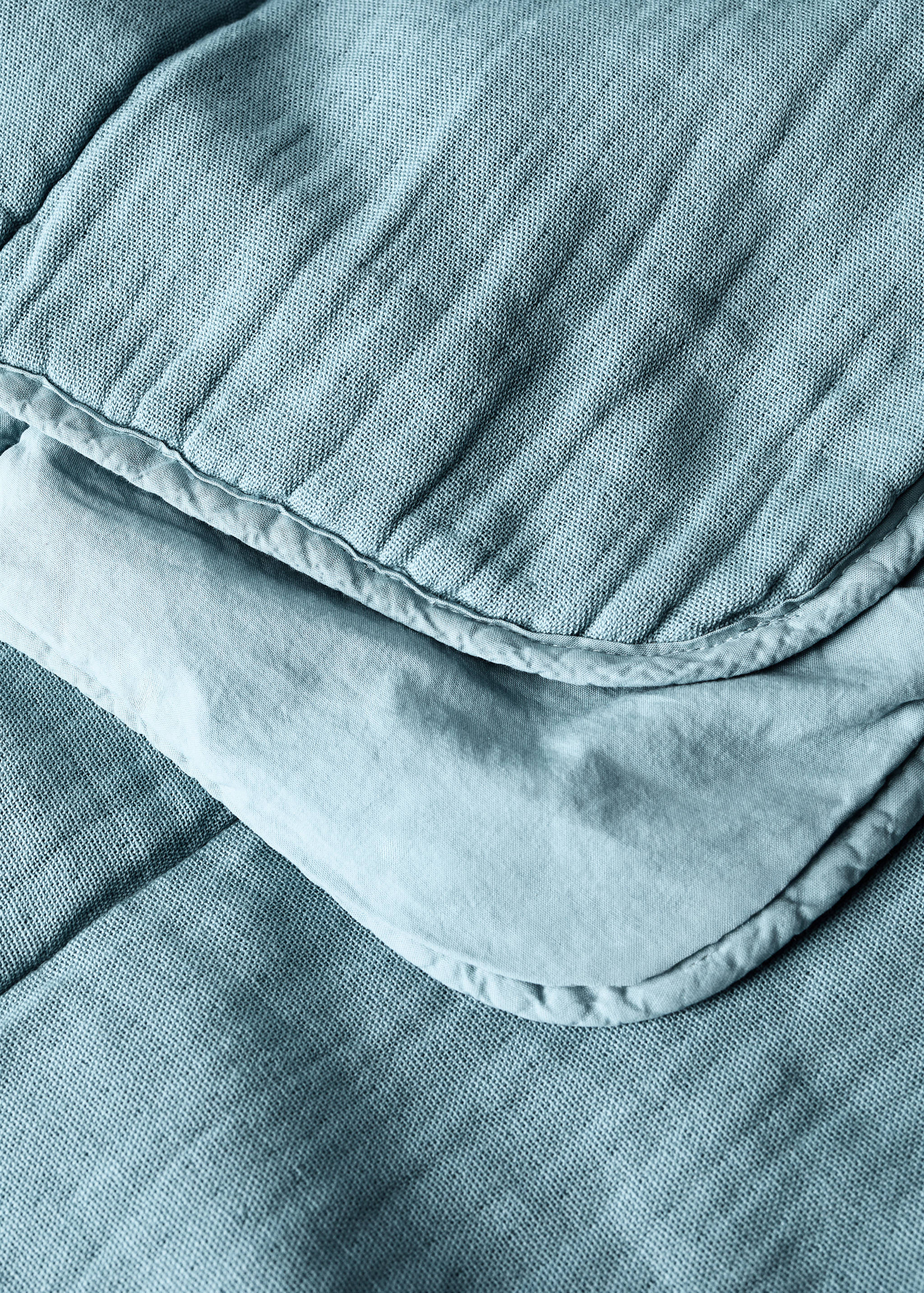 Cotton gauze garment-dyed children's duvet cover for 90/105 cm bed - Details of the article 2