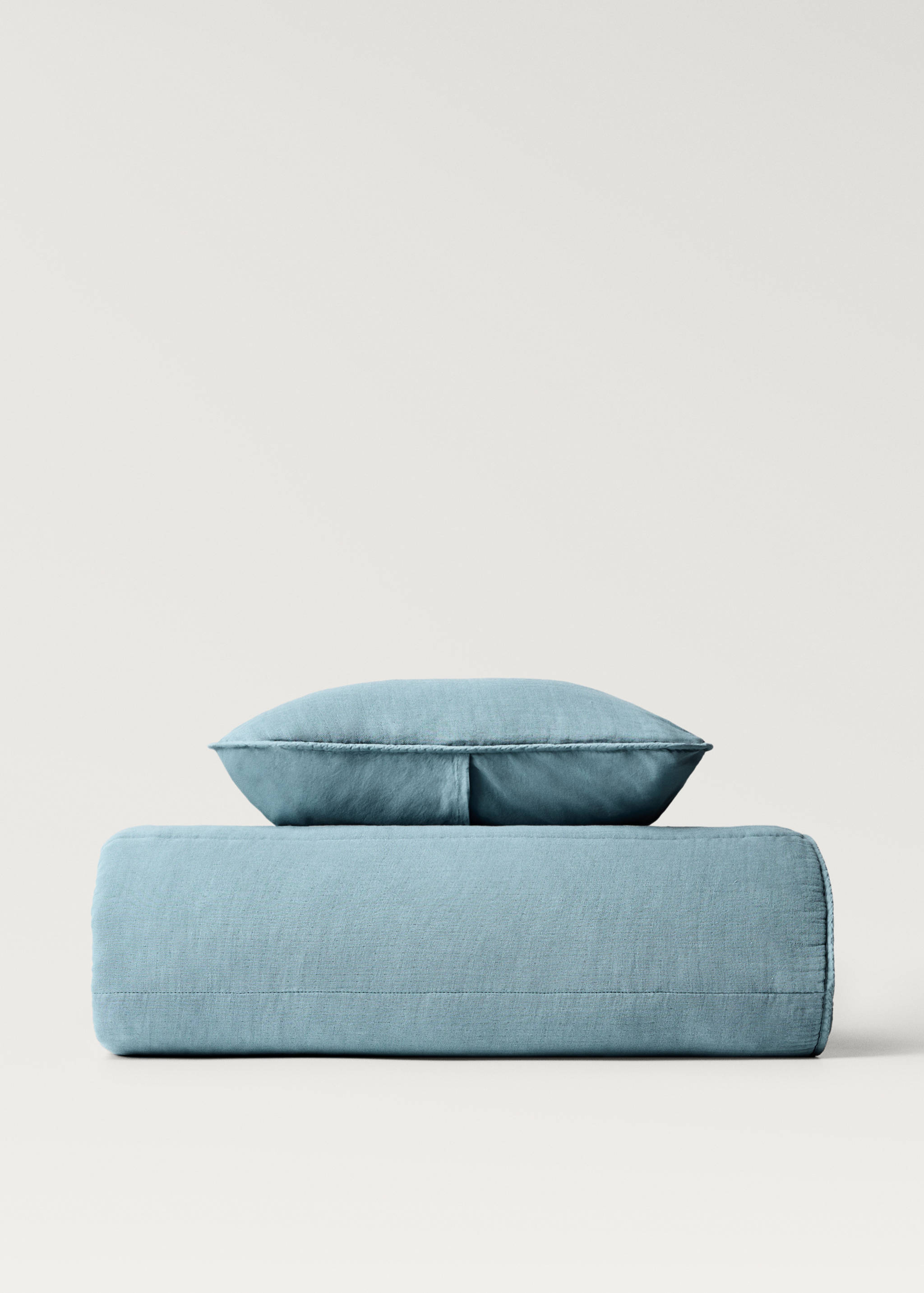 Cotton gauze garment-dyed children's duvet cover for 90/105 cm bed - Details of the article 3