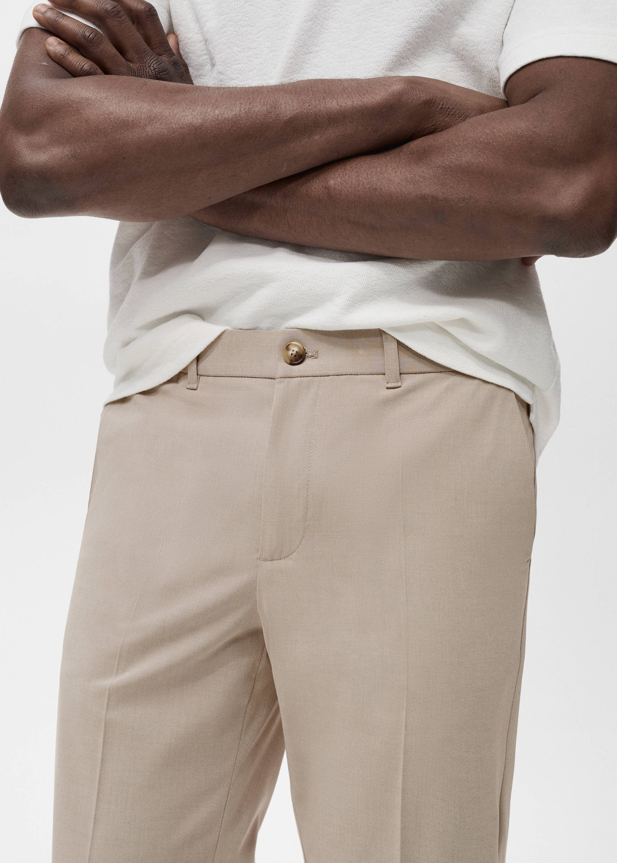 Pantalón Bologna slim cropped comfort stretch - Detalle del artículo 1