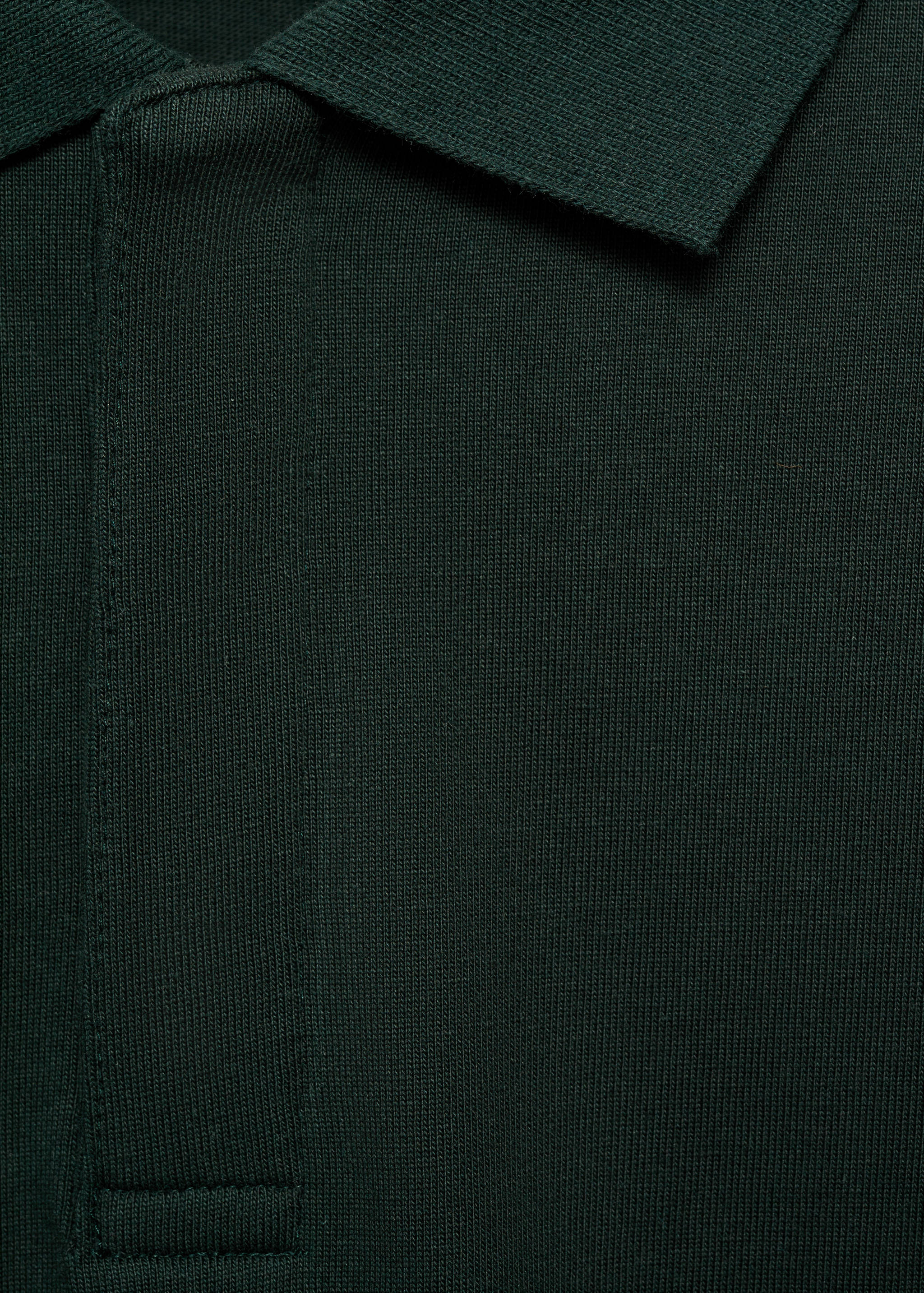 100% cotton polo sweatshirt - Details of the article 8