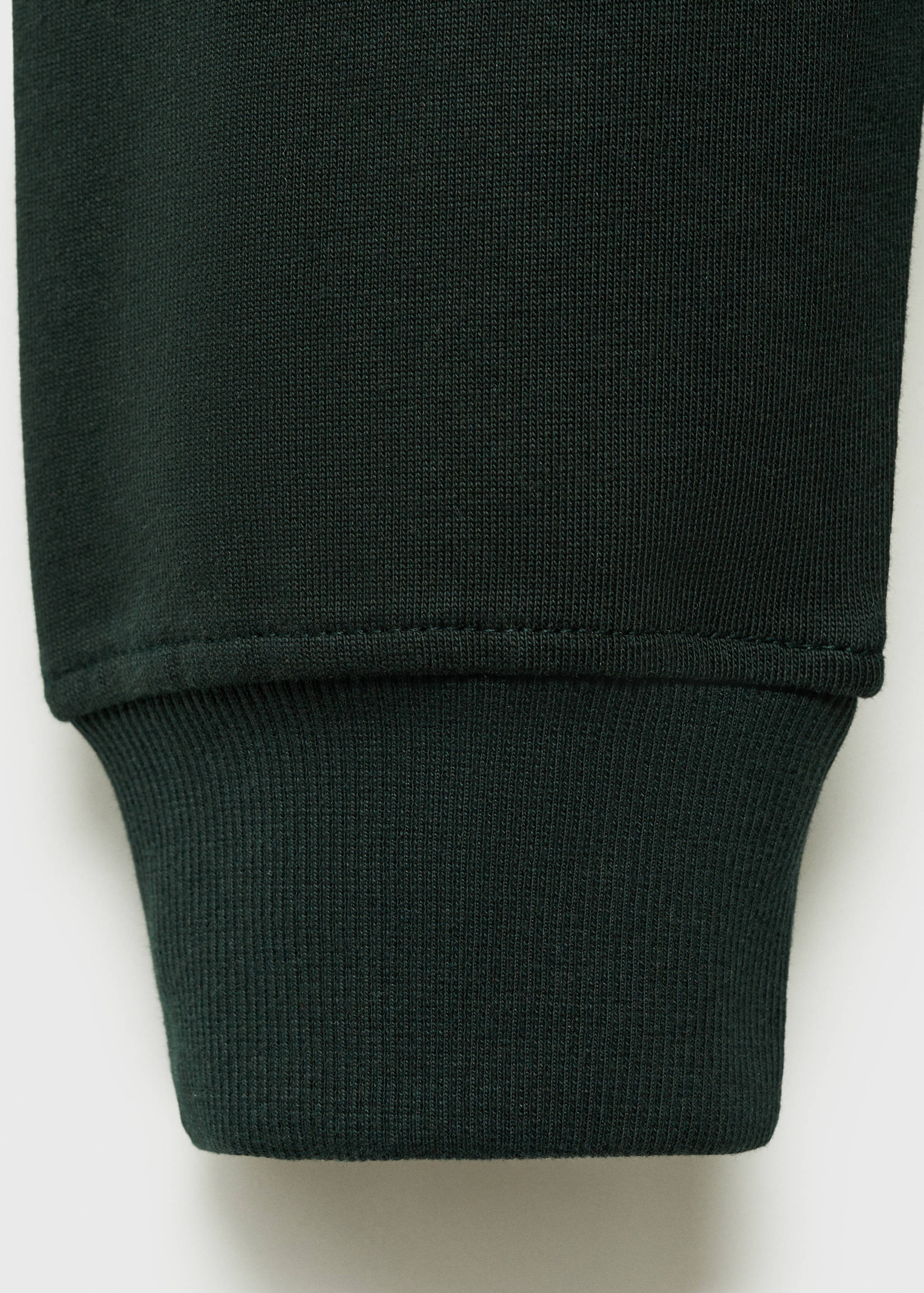 100% cotton polo sweatshirt - Details of the article 0
