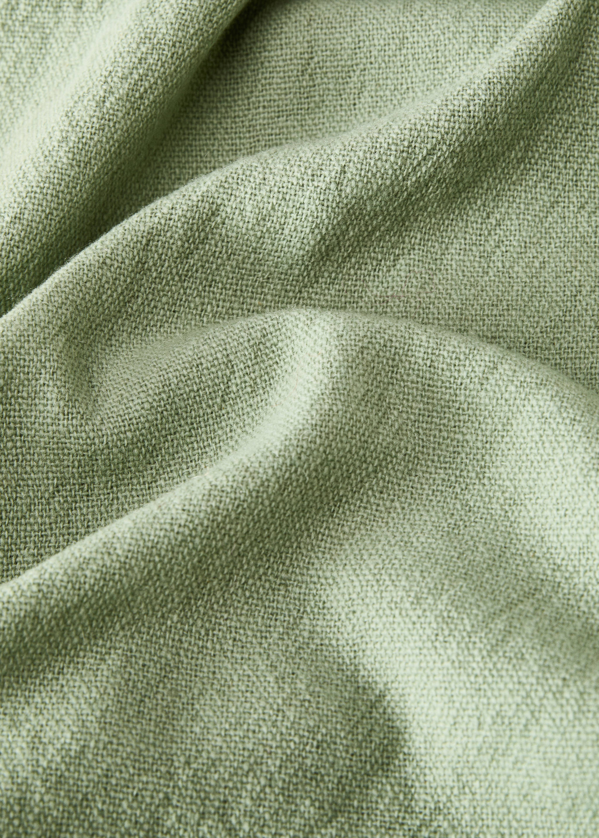 100% wool blanket with contrasting stripes - Details of the article 2