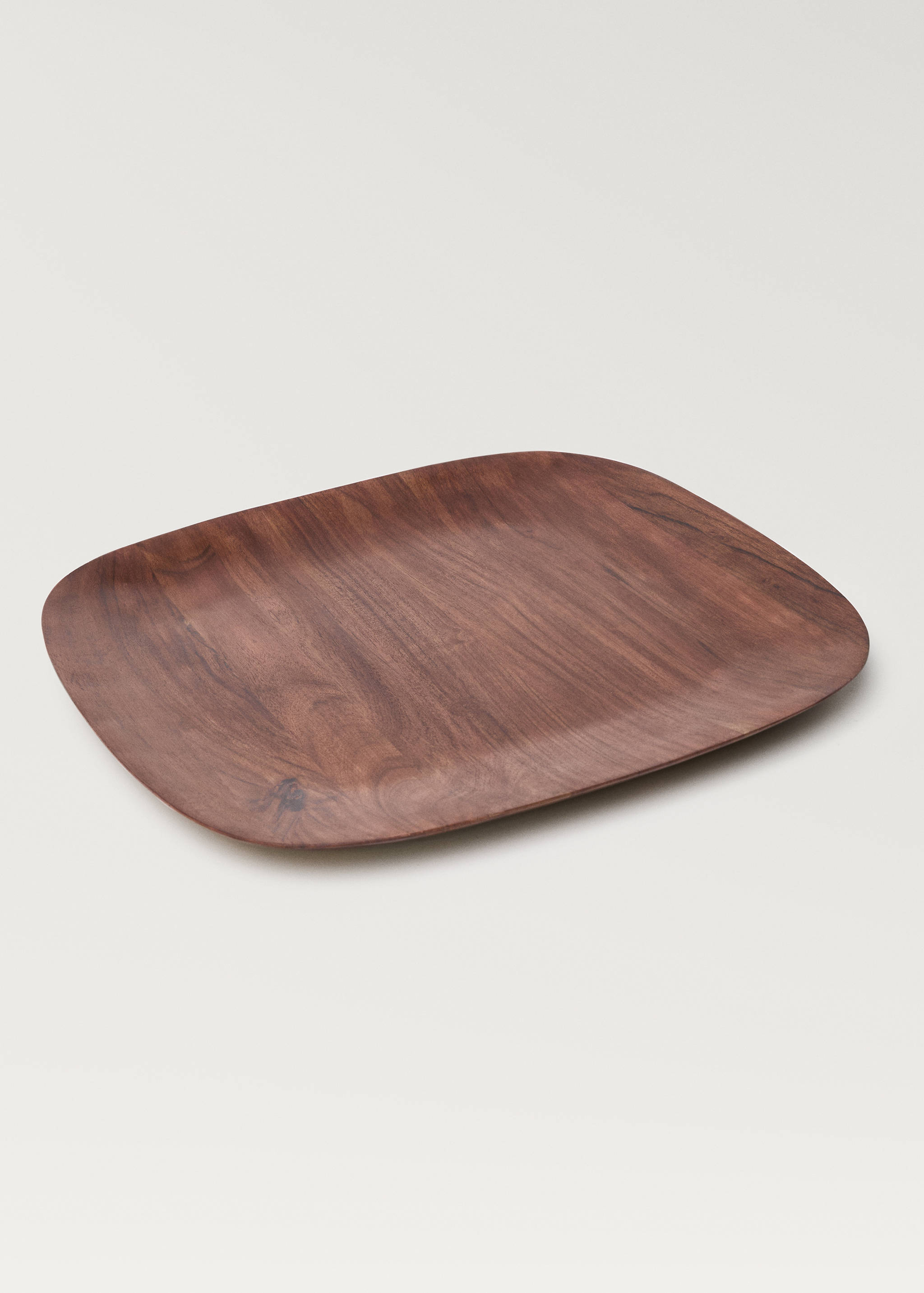 Stort firkantet dekorativt trebrett - Artikkeldetalj 1