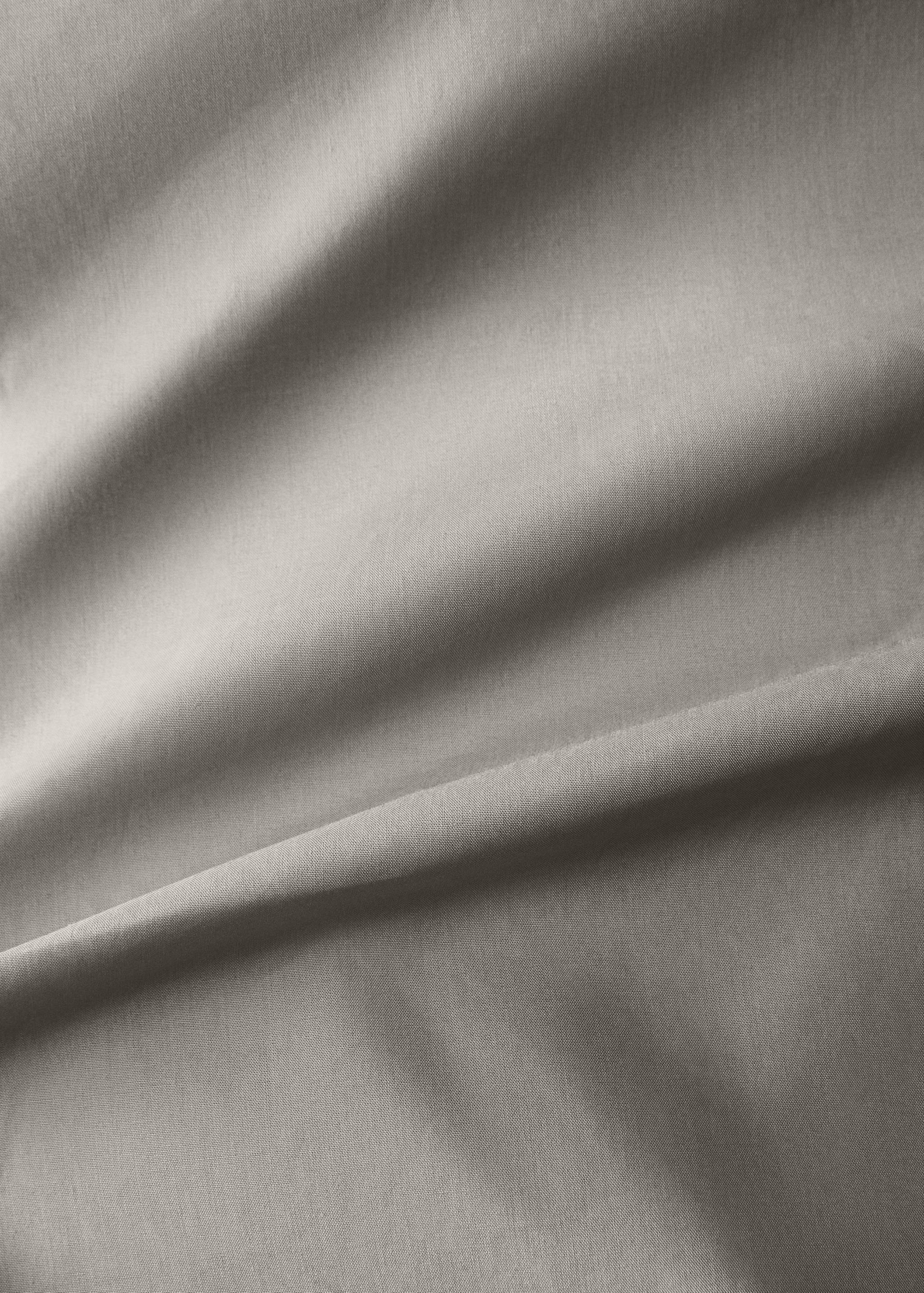 Percale cotton fitted sheet for 150 cm bed - Details of the article 2