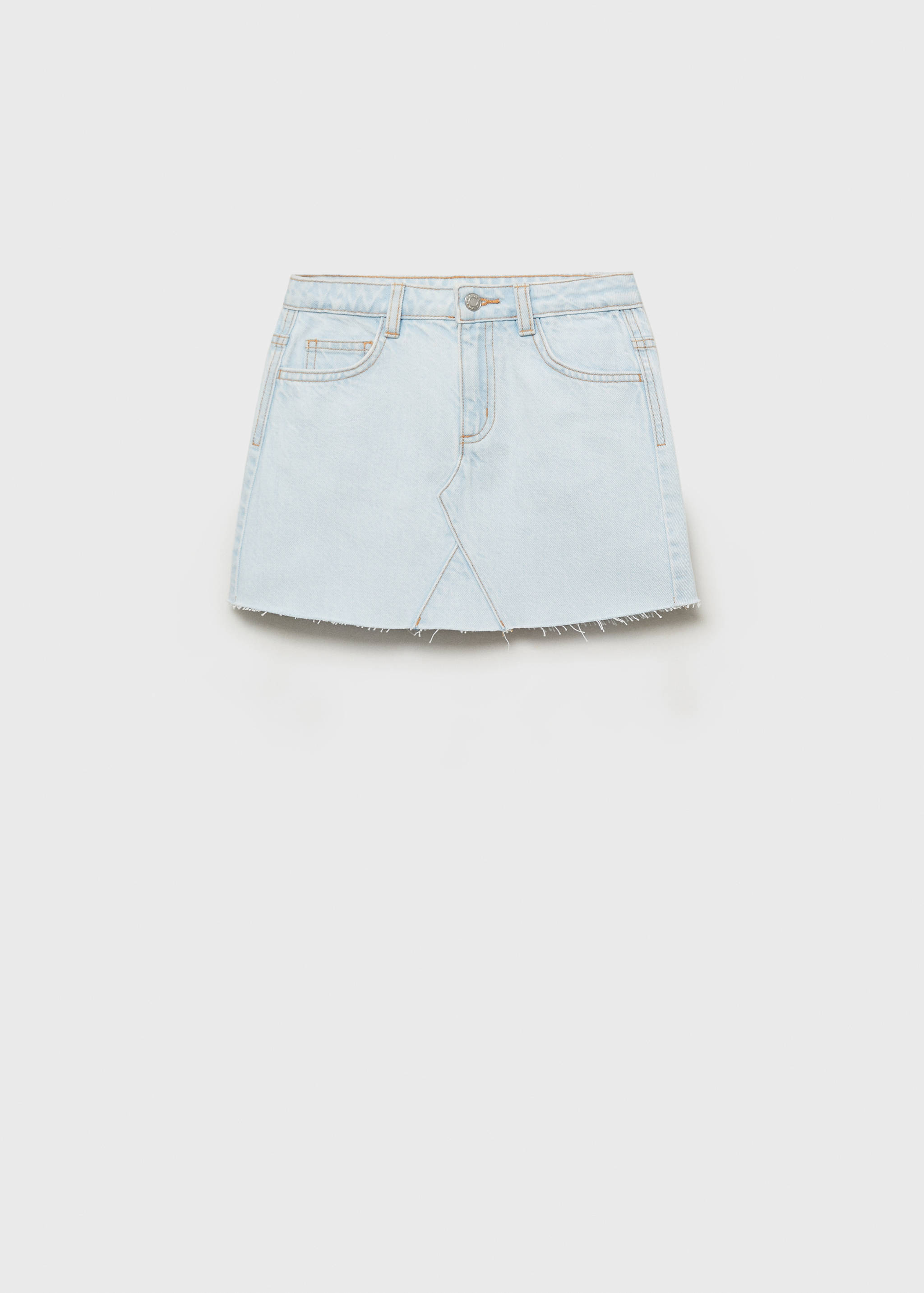 Denim mini-skirt - Article without model