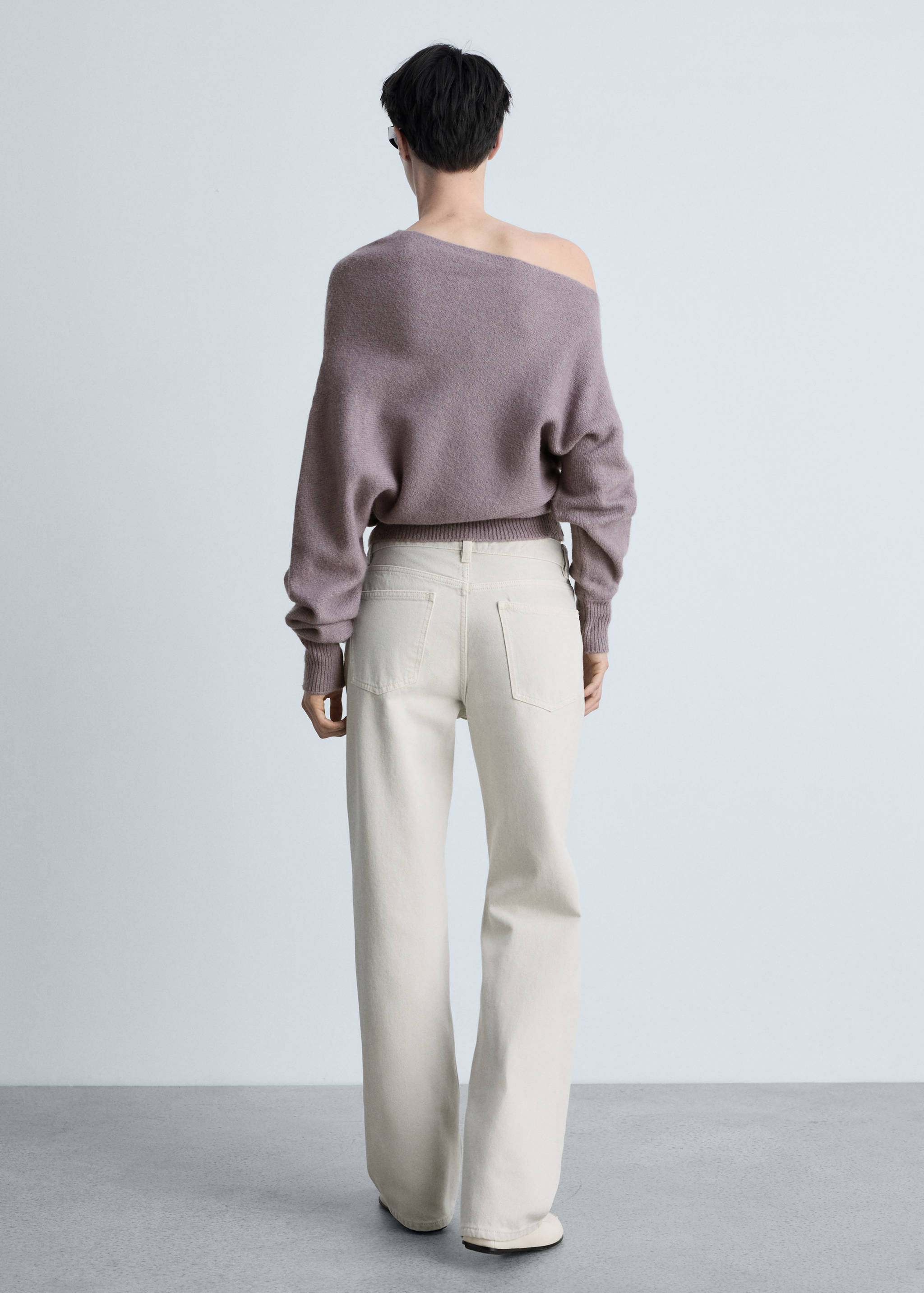 Miami medium-rise straight-fit jeans - Reverse of the article