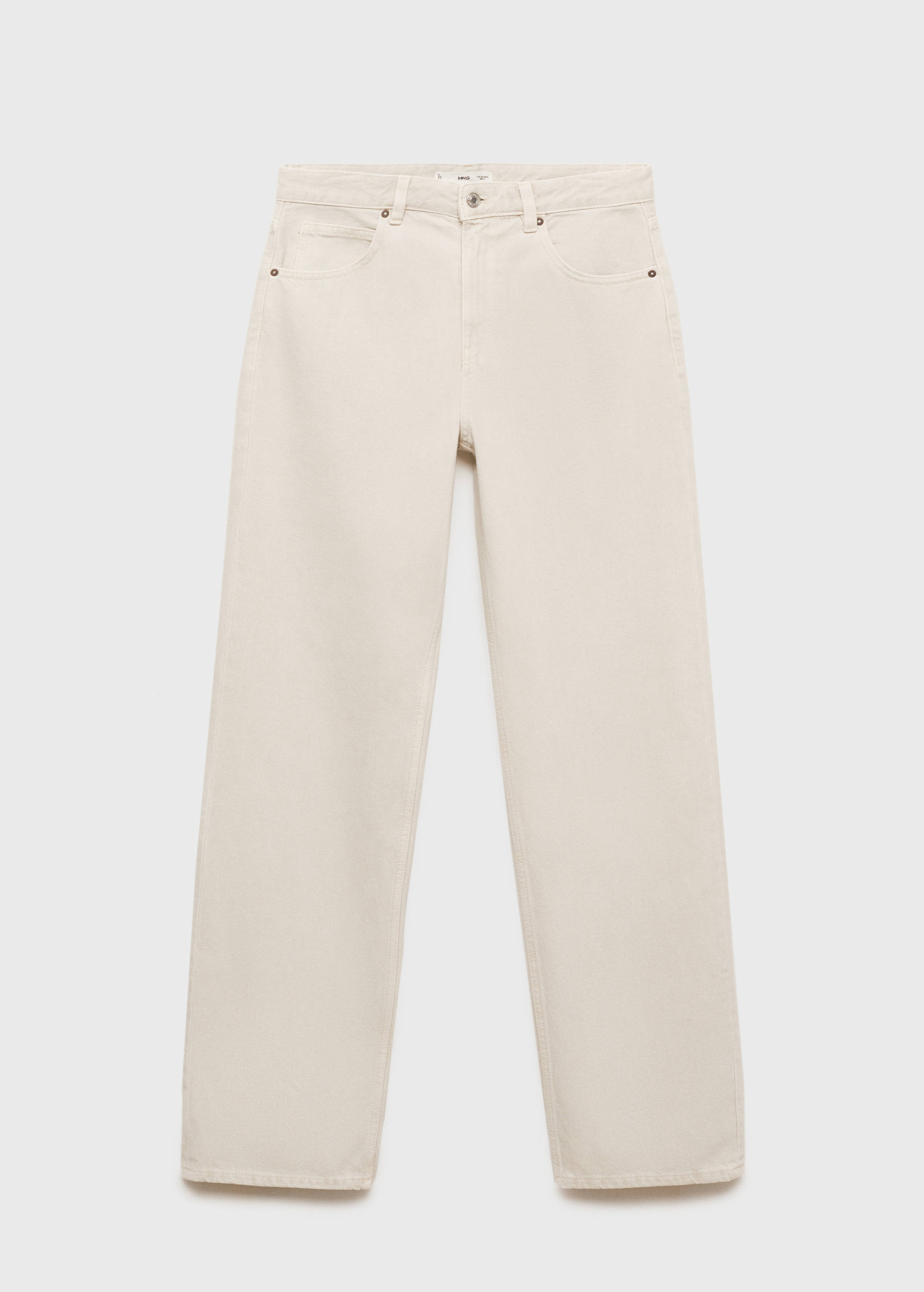 Miami medium-rise straight-fit jeans - Article without model