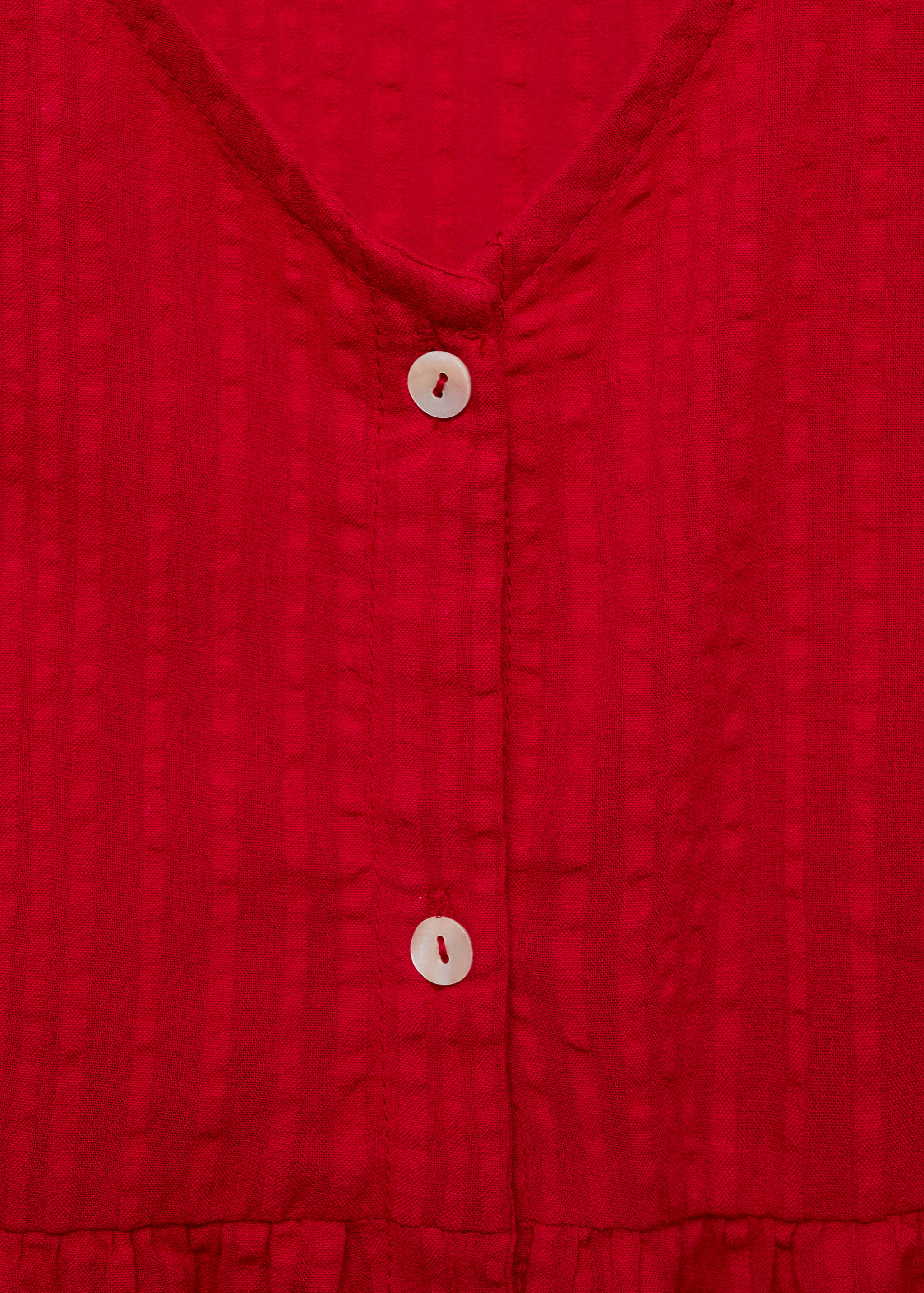 Ruffle shoulders blouse - Details of the article 8