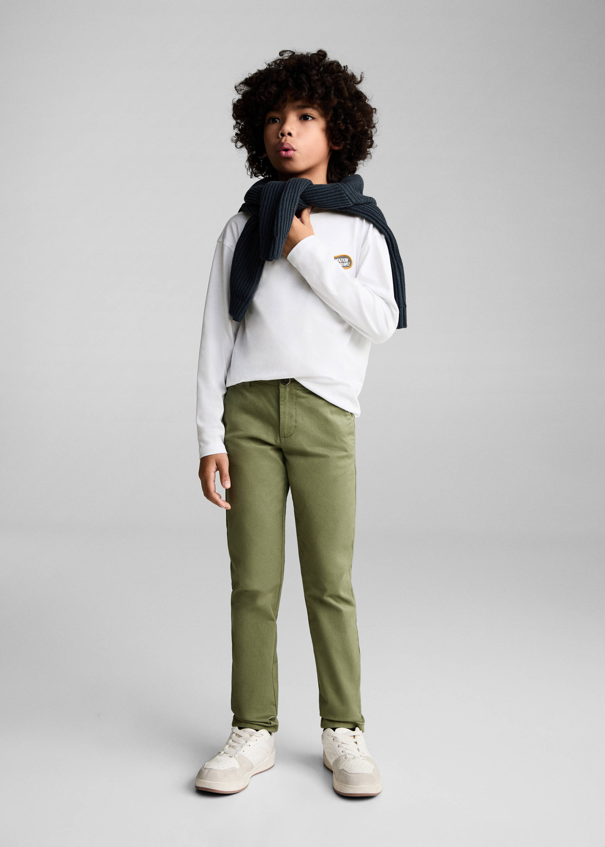 T-shirt coton imprimé - Plan général