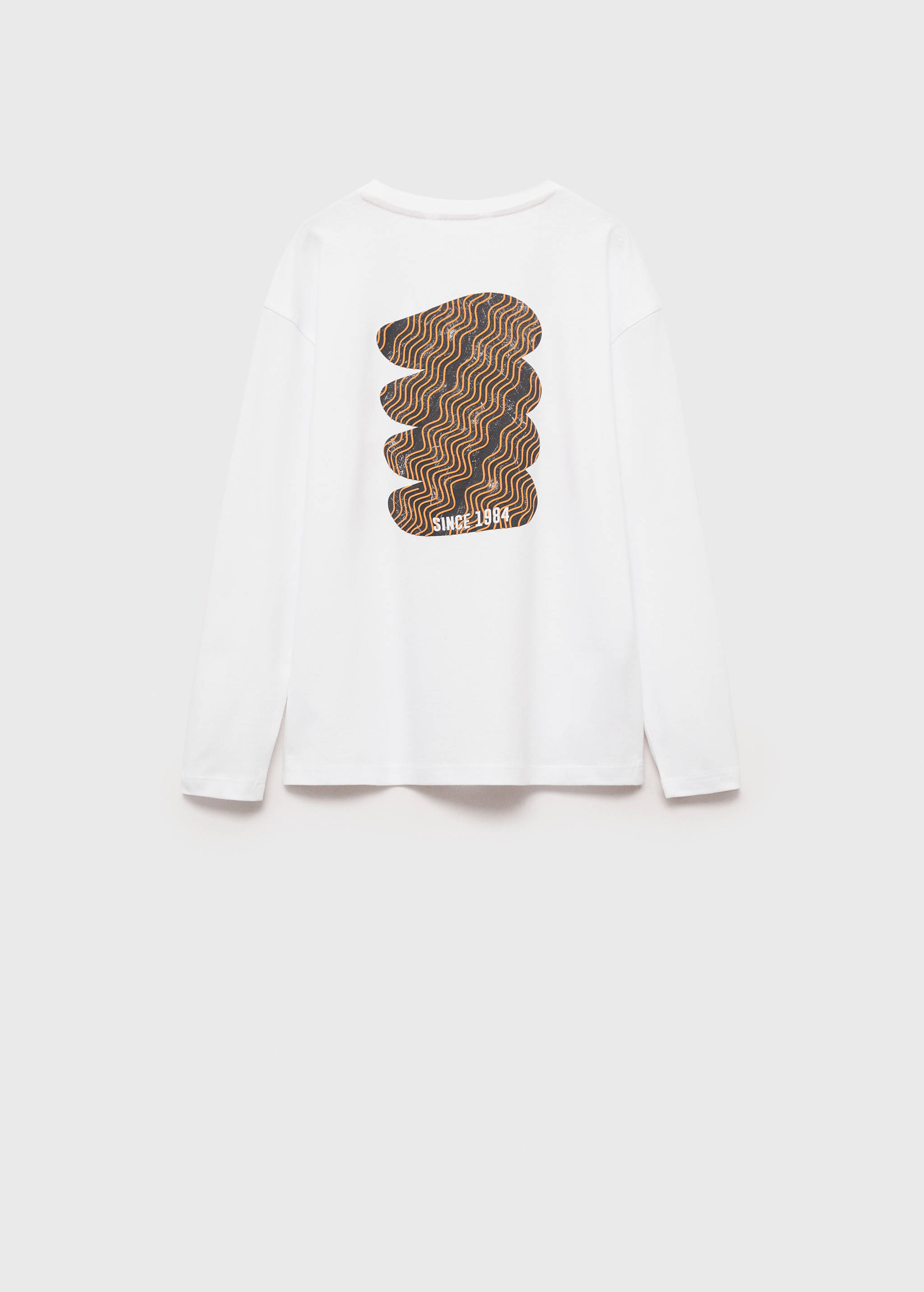 T-shirt coton imprimé - Verso de l’article