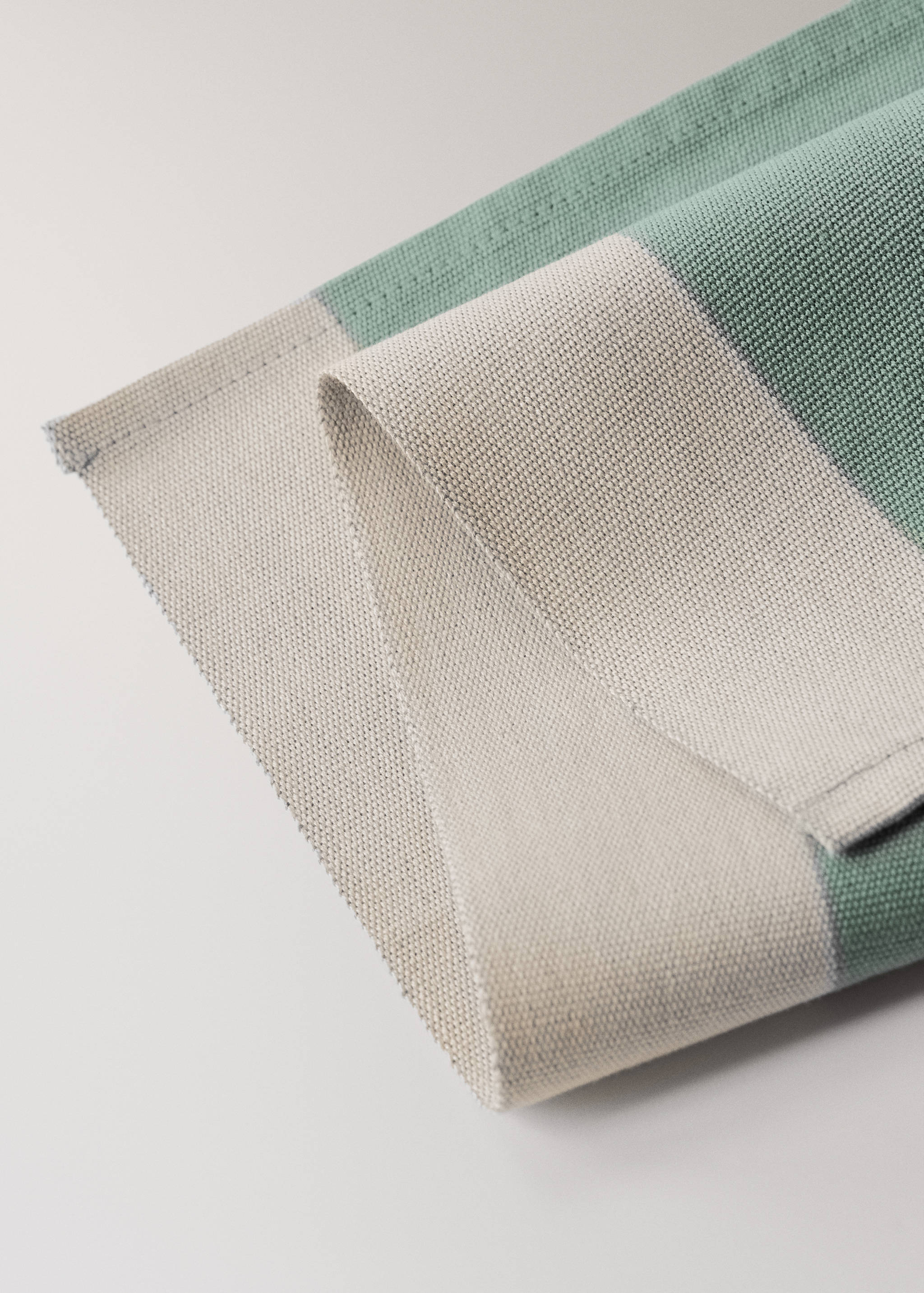 Βαμβακερά σουπλά από νήμα βαμμένο με ριγέ σχέδιο - Λεπτομέρεια του προϊόντος 1