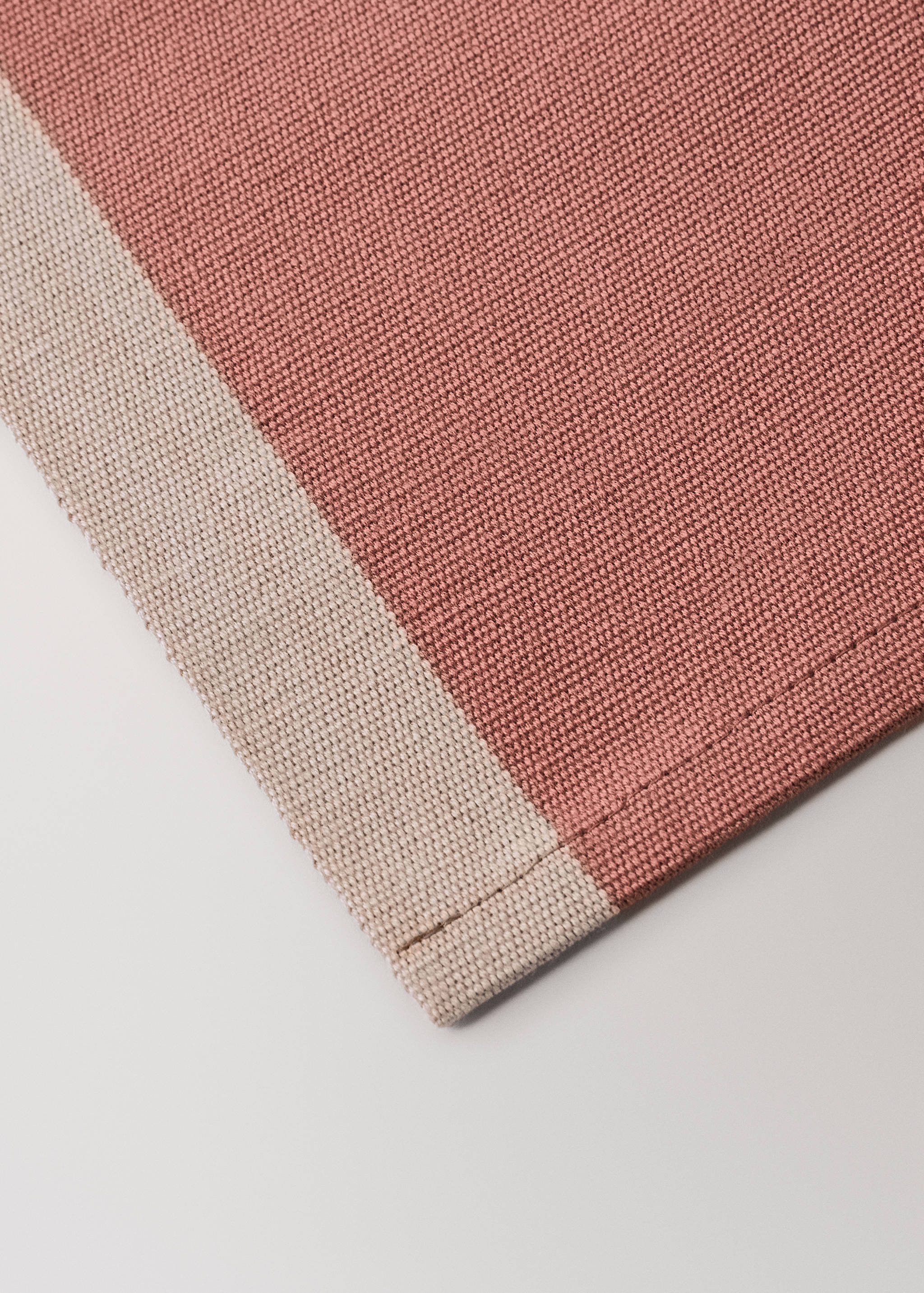 Βαμβακερά σουπλά από νήμα βαμμένο με ριγέ σχέδιο - Λεπτομέρεια του προϊόντος 2