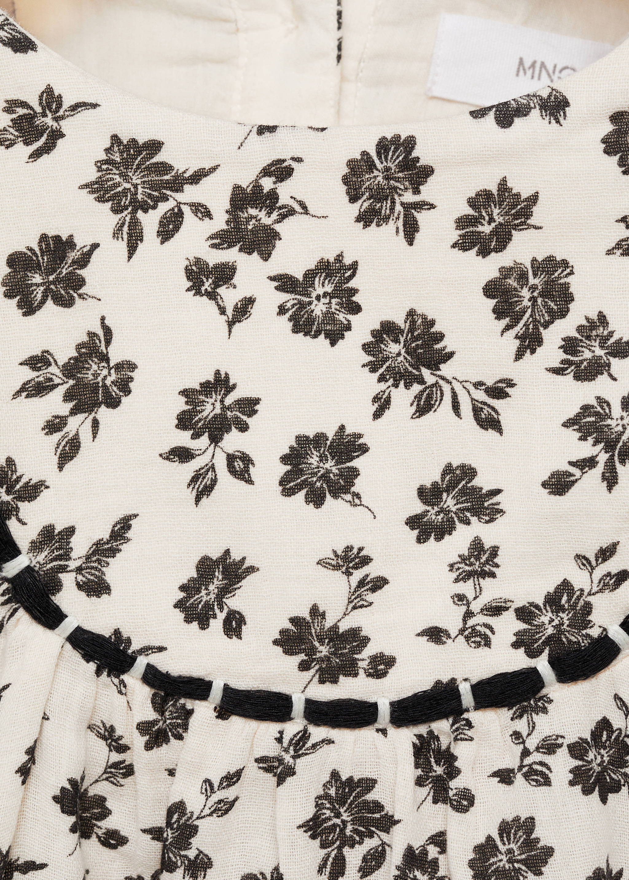 Printed cotton dress - Details of the article 8