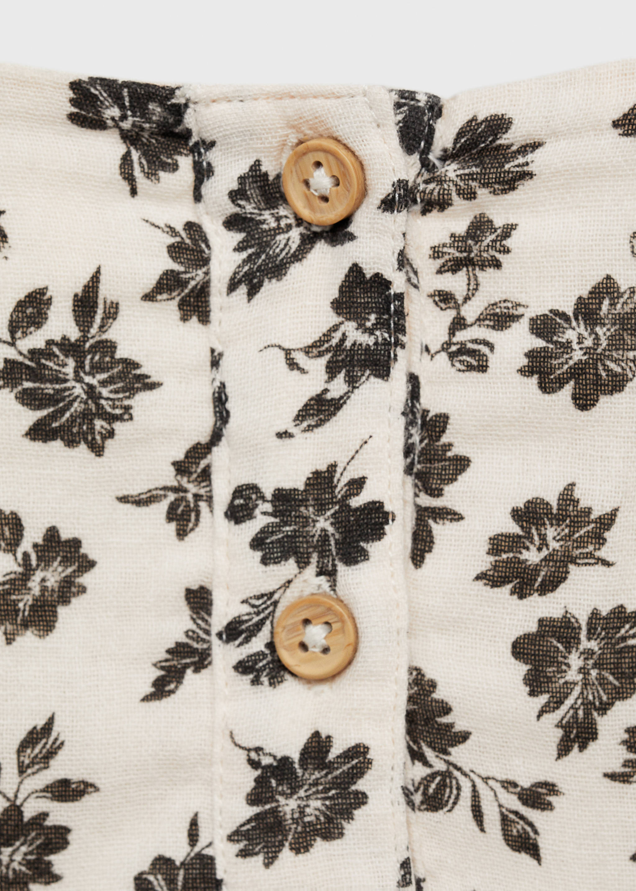 Printed cotton dress - Details of the article 0
