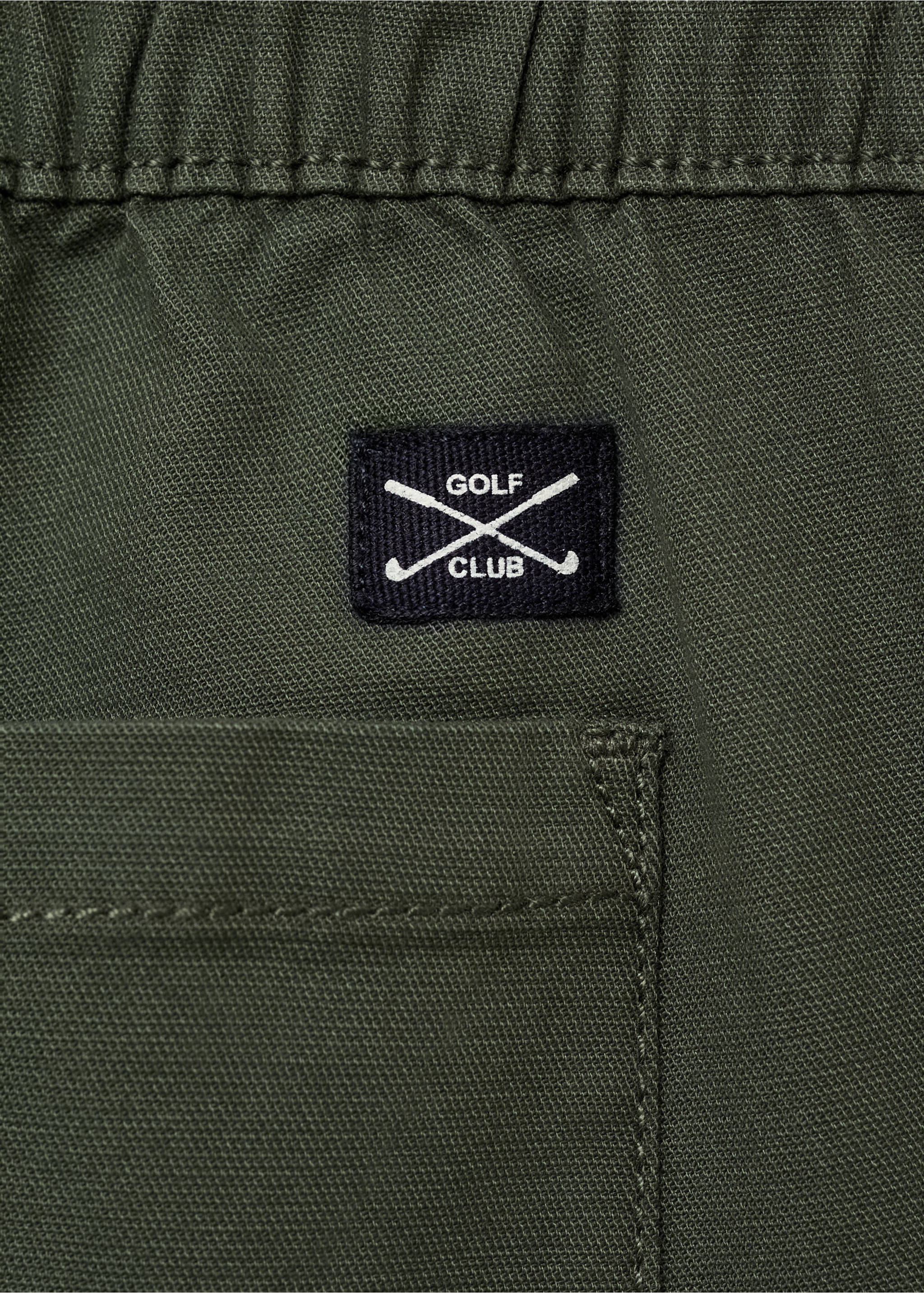 Jogger trousers - Details of the article 0, Dark Green. Ref: 87033638-00.
