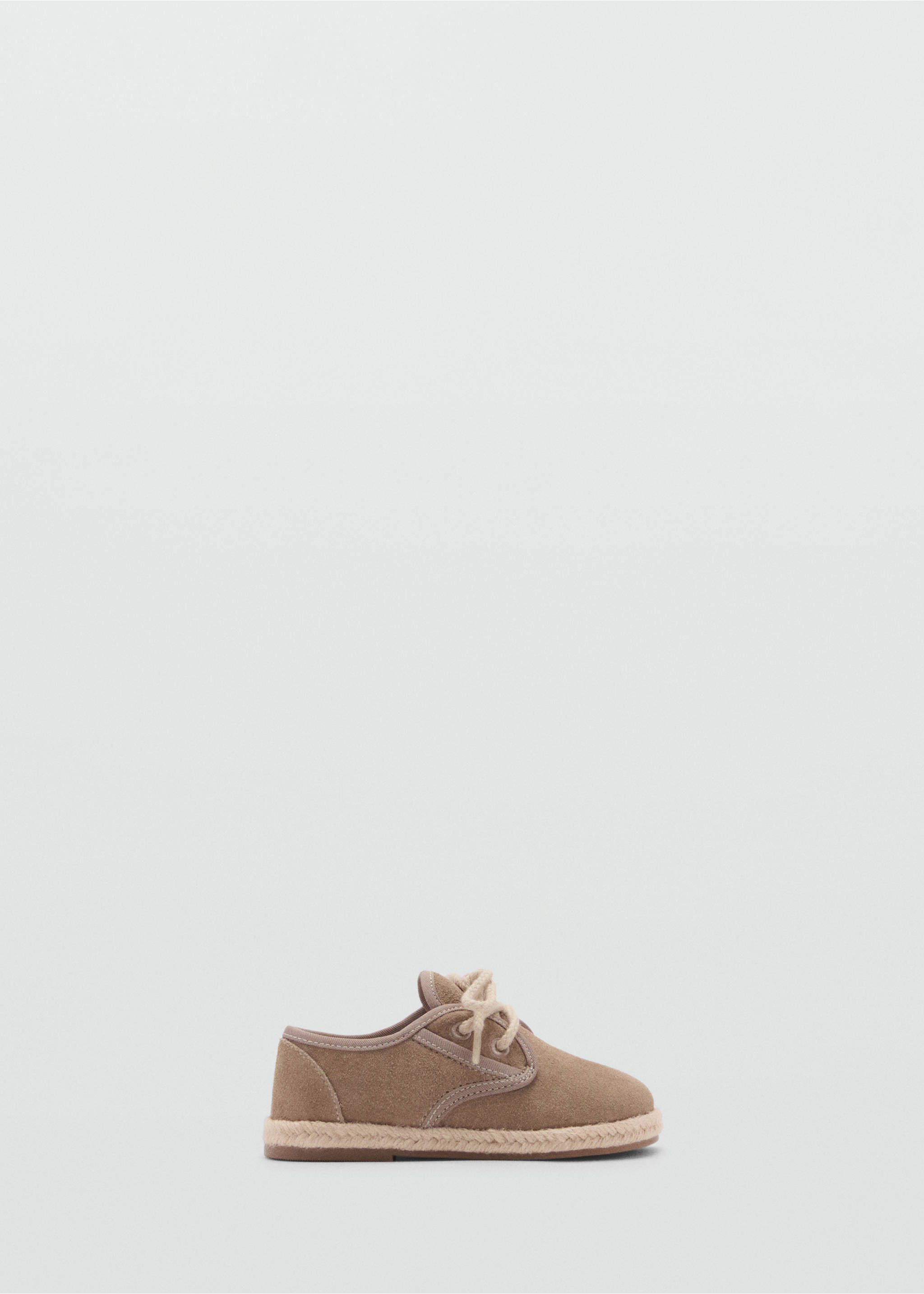 Zapato piel cordones - Artículo sin modelo, Arena. Ref: 87033645-00.