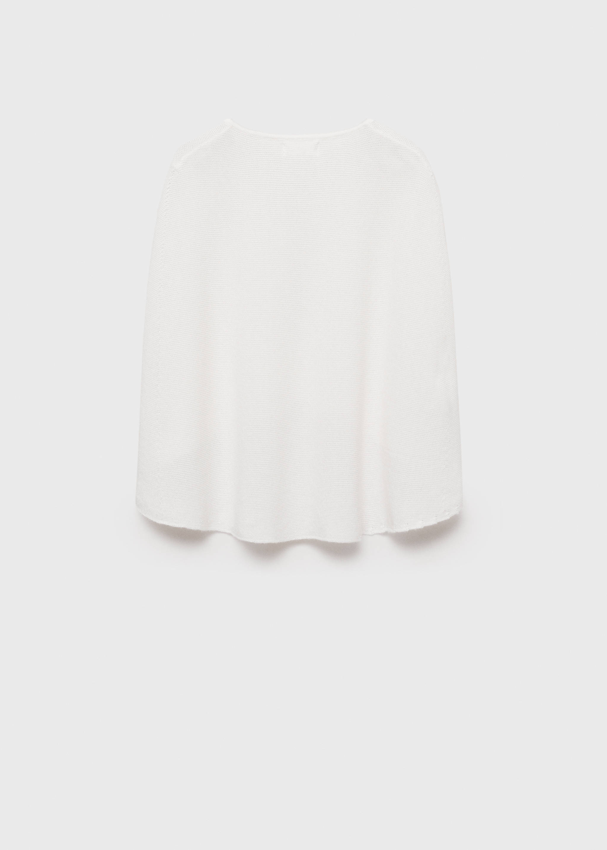 Cape maille de coton - Verso de l’article