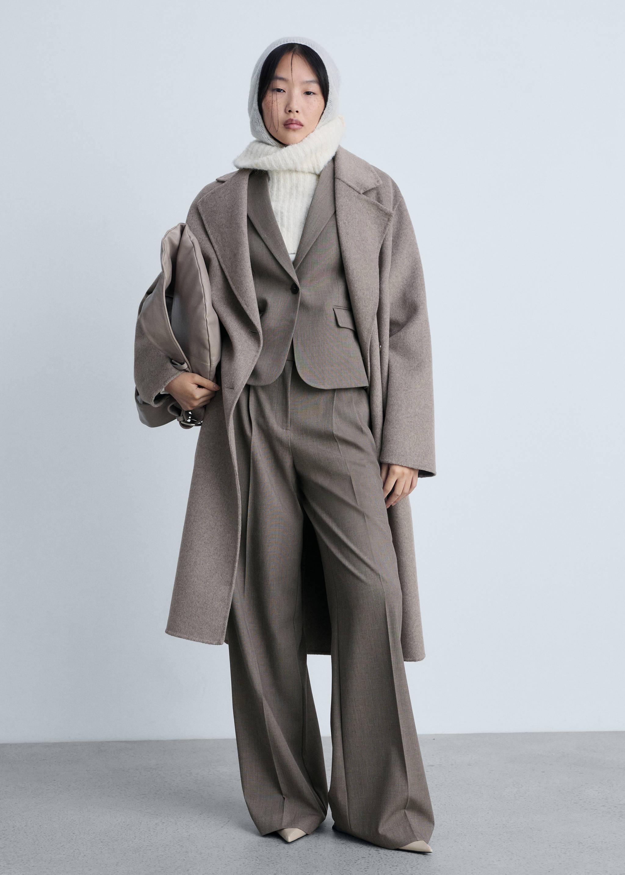 Crop suit blazer - General plane