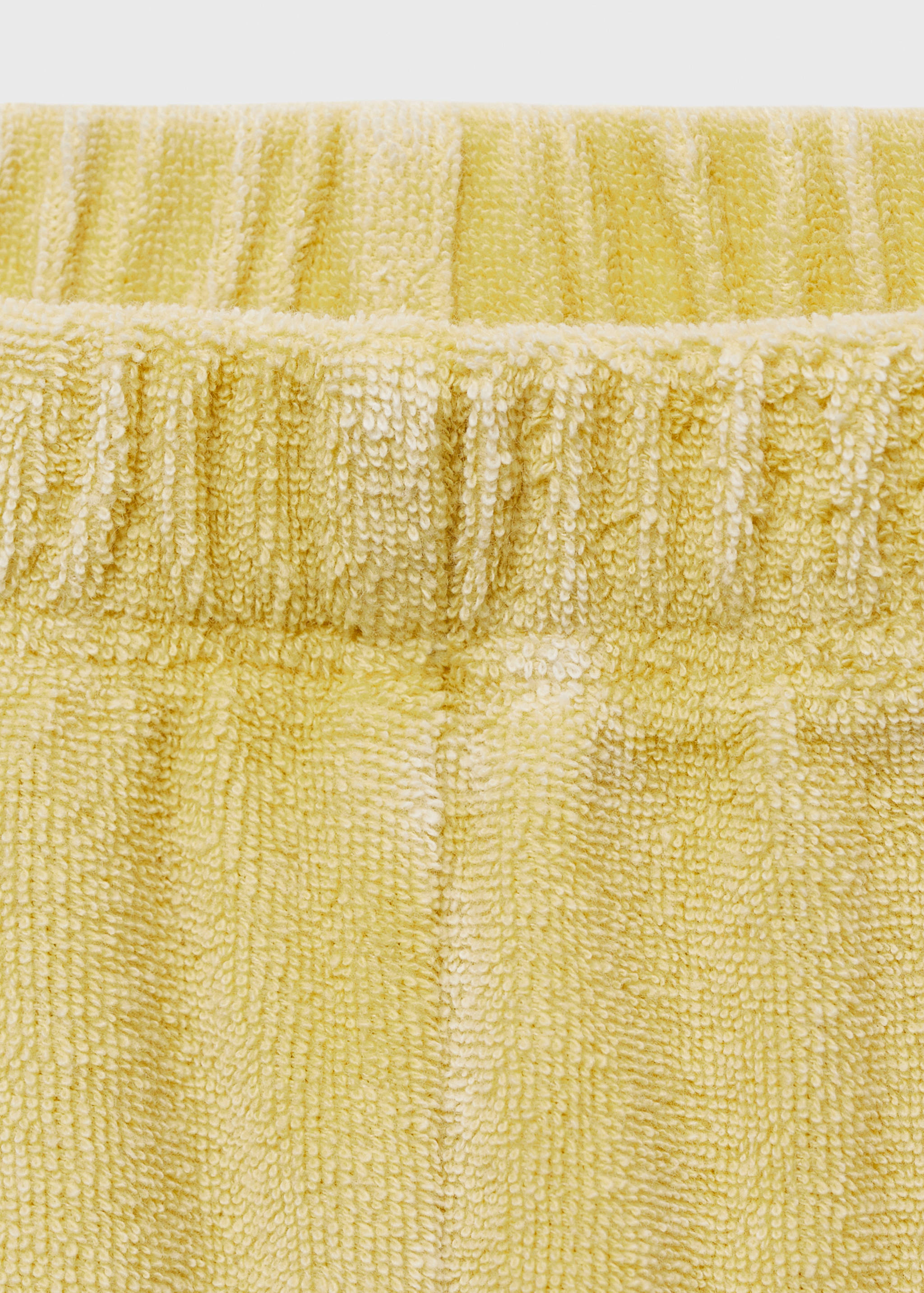 Terry cotton overdyed shorts - Details of the article 8