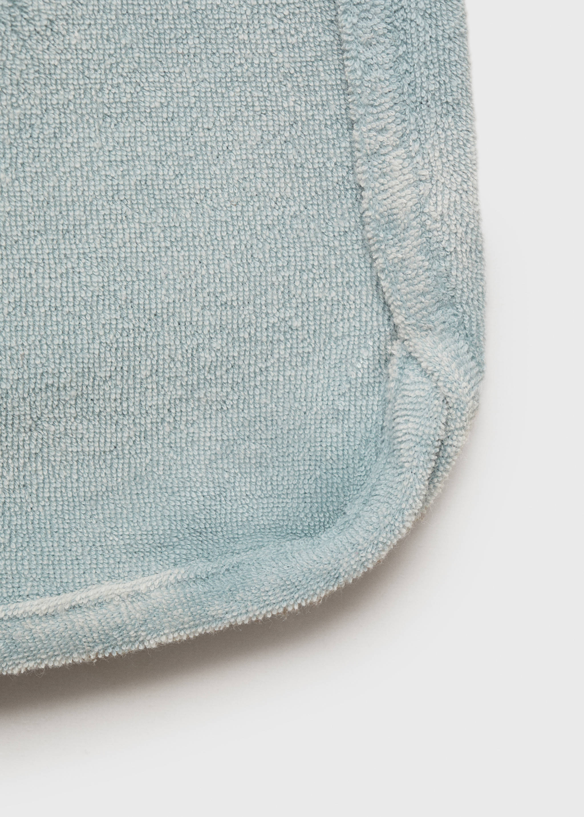 Terry cotton overdyed shorts - Details of the article 0