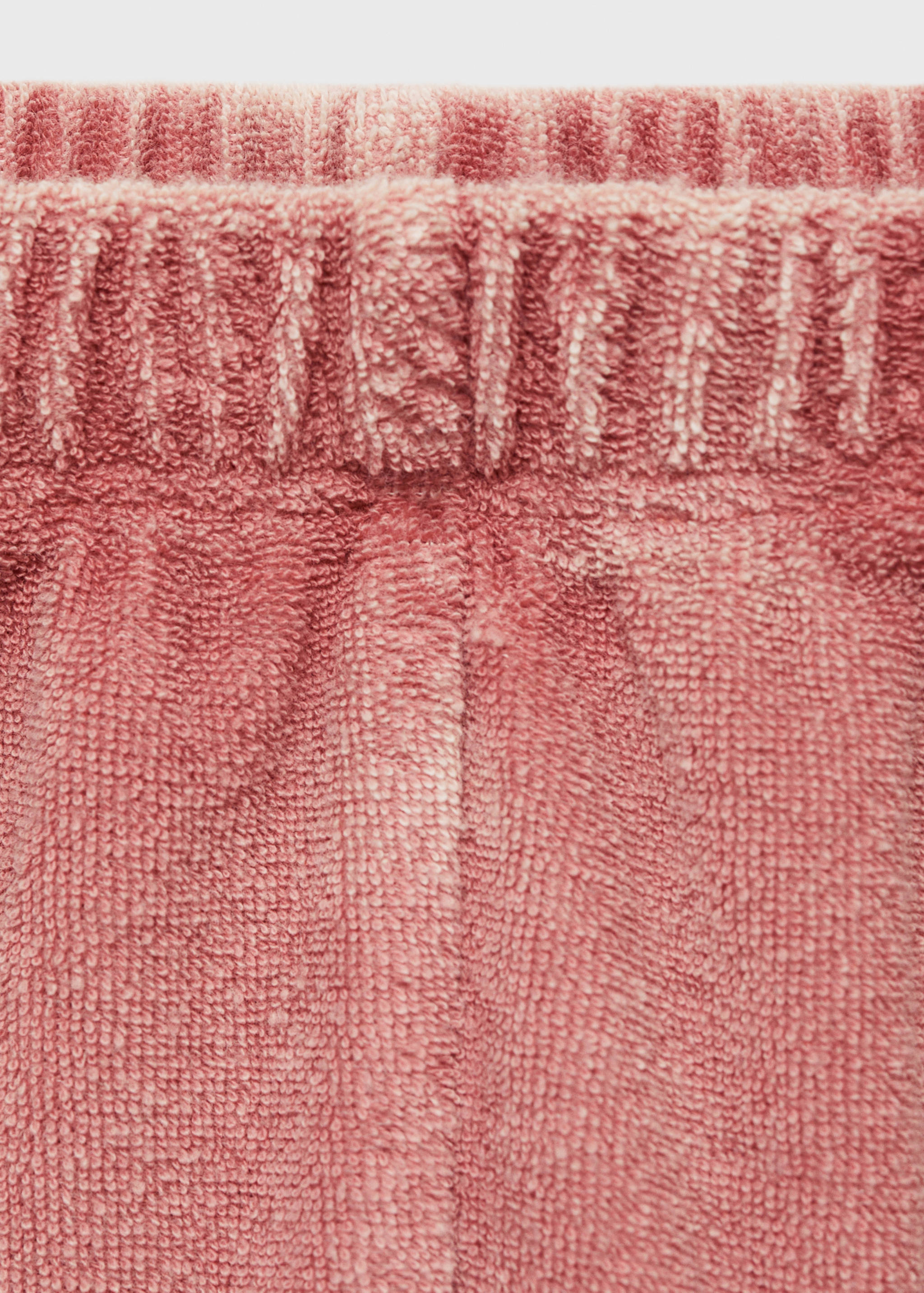 Terry cotton overdyed shorts - Details of the article 8