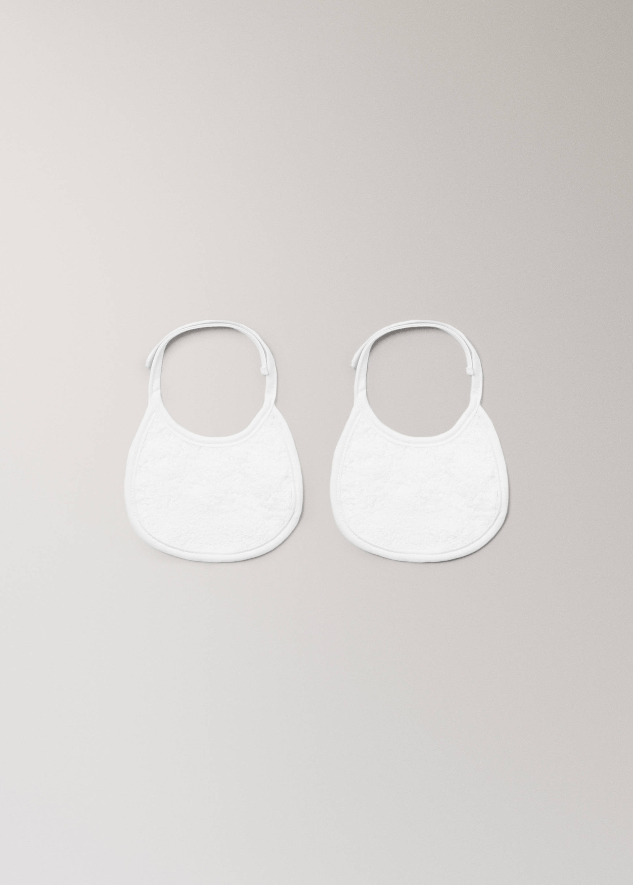 Cotton gauze bib - Article without model