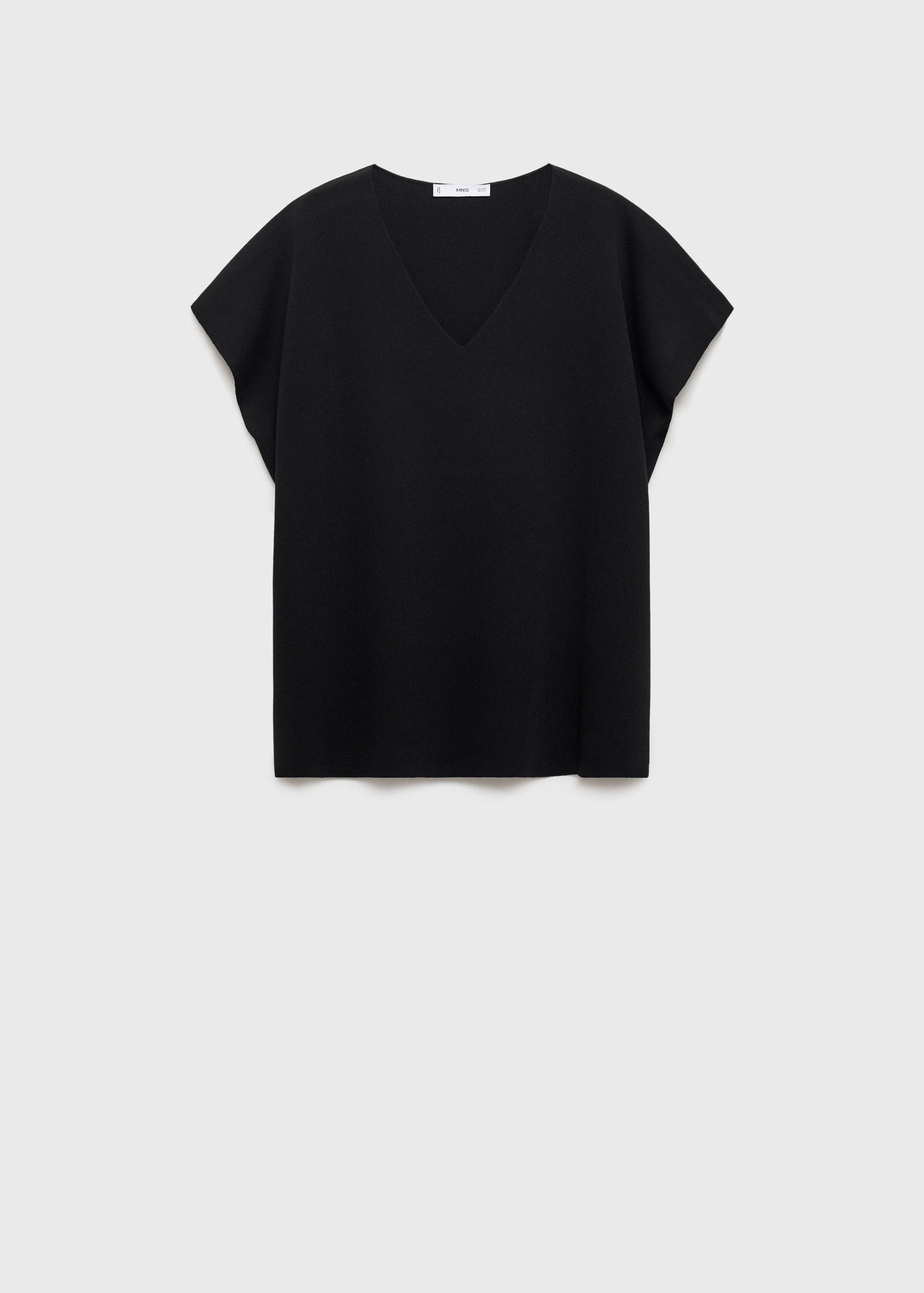 Top punto cuello pico - Artículo sin modelo