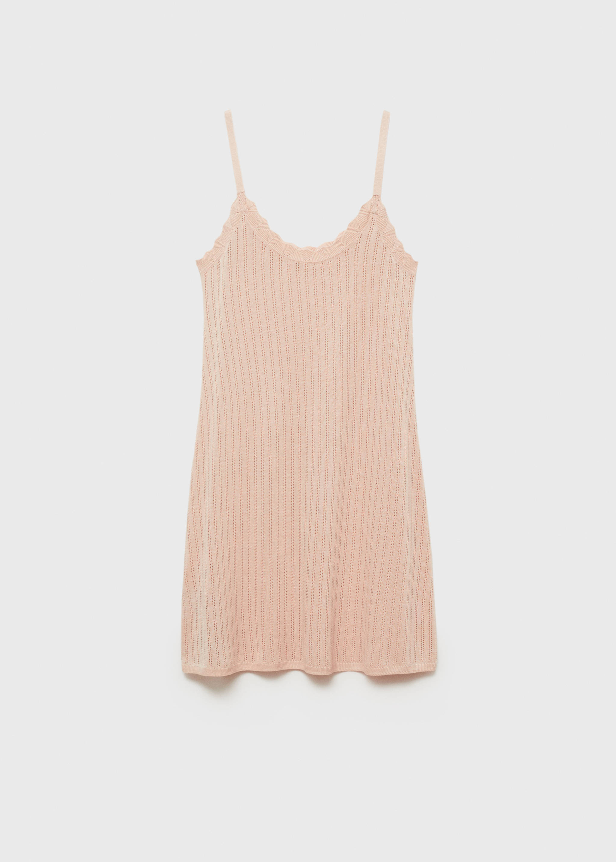 Nightgown with pointelle detail - Article without model