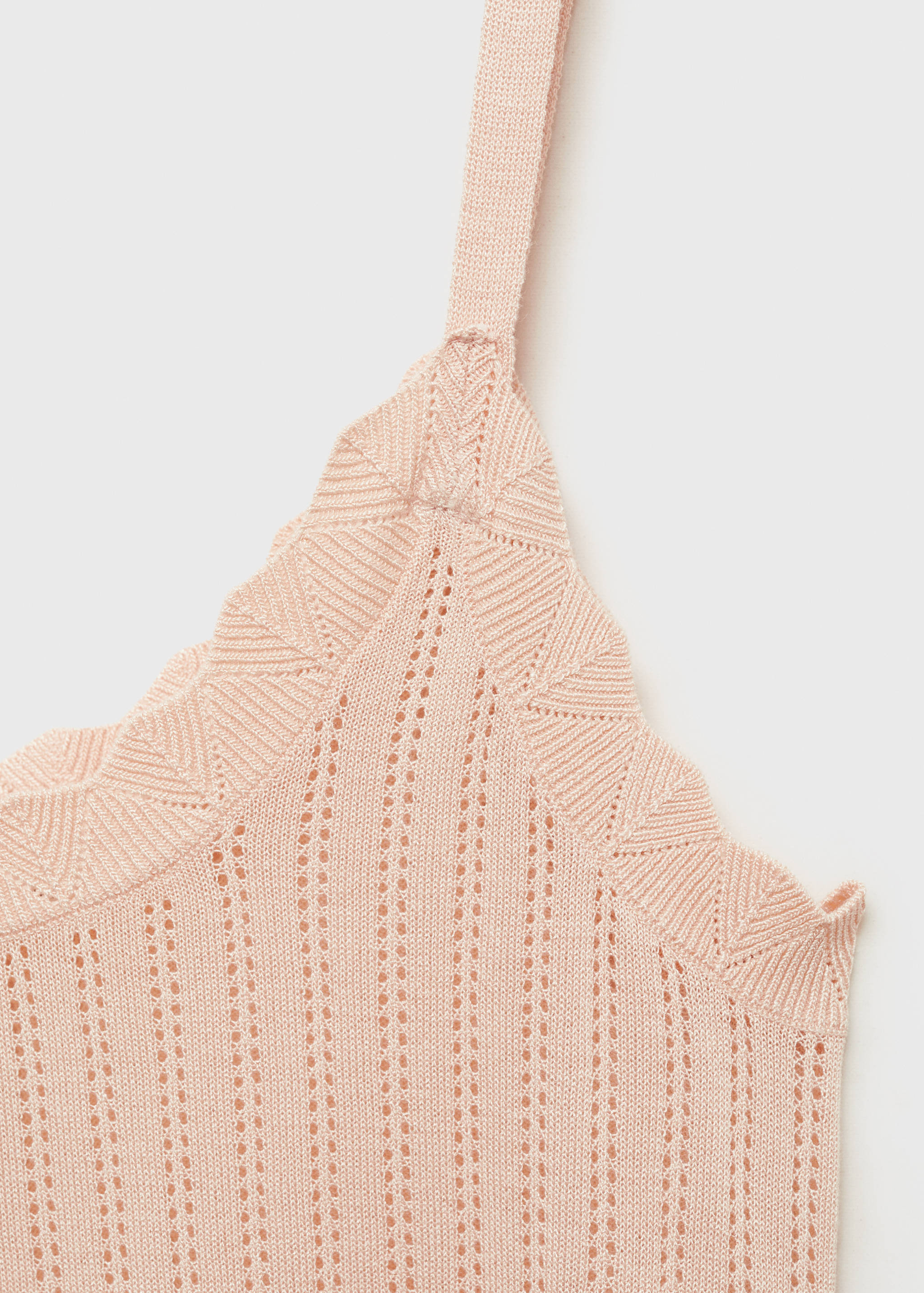 Nightgown with pointelle detail - Details of the article 8