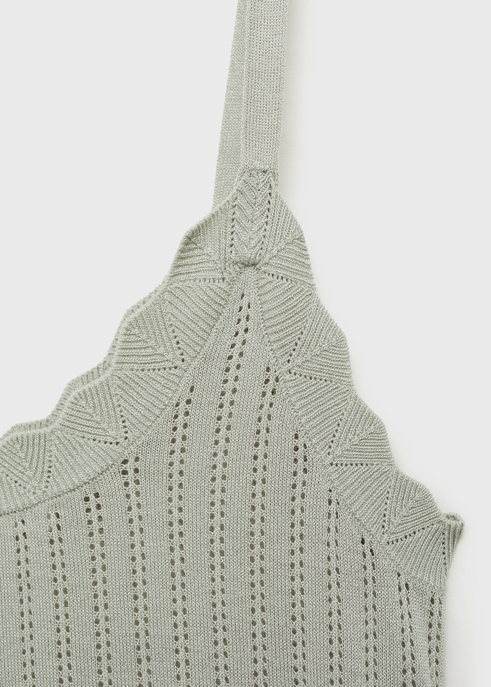 Camisa de noite com pormenor de malha rendada - Pormenor do artigo 8