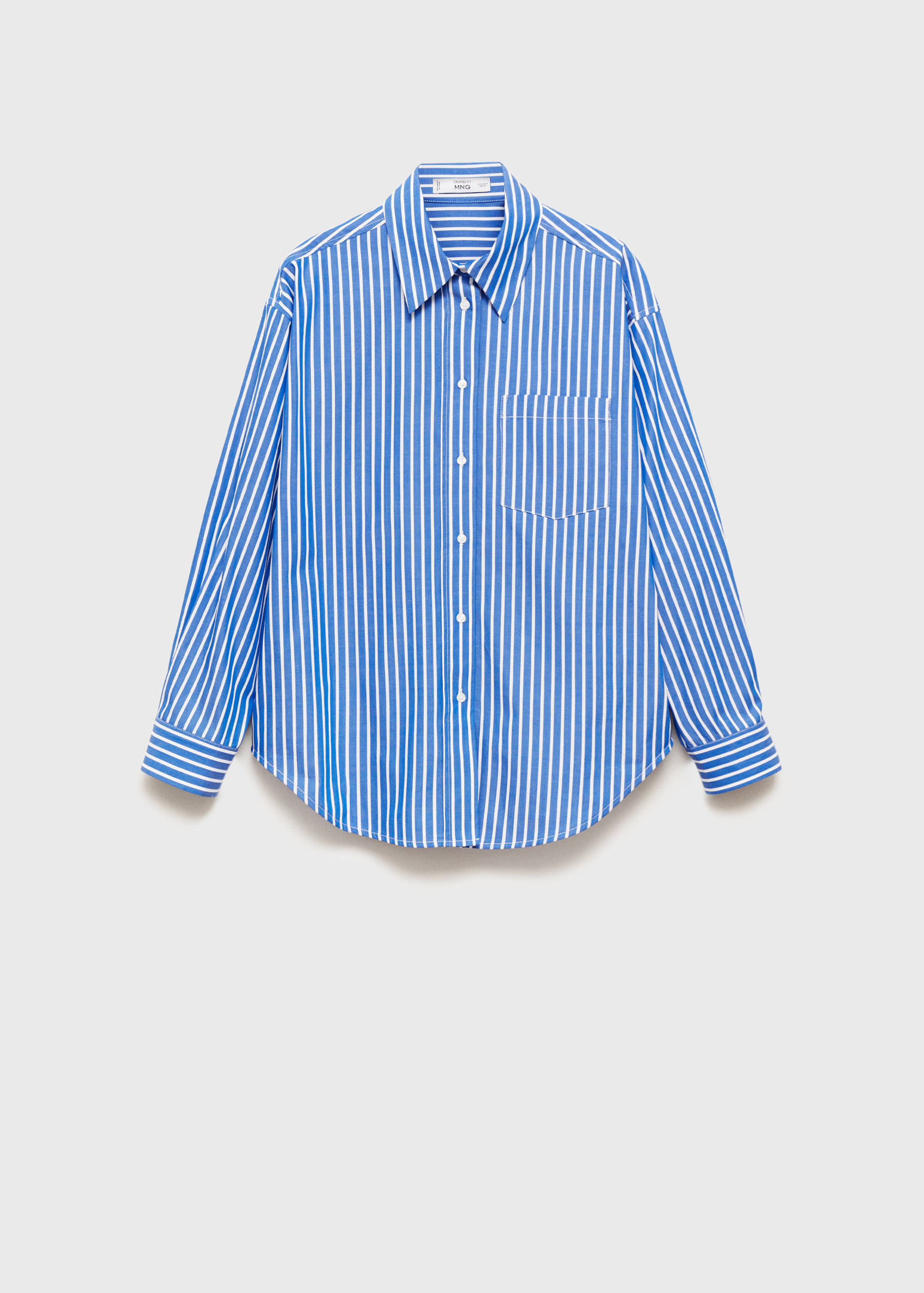 Combined striped shirt - Article without model