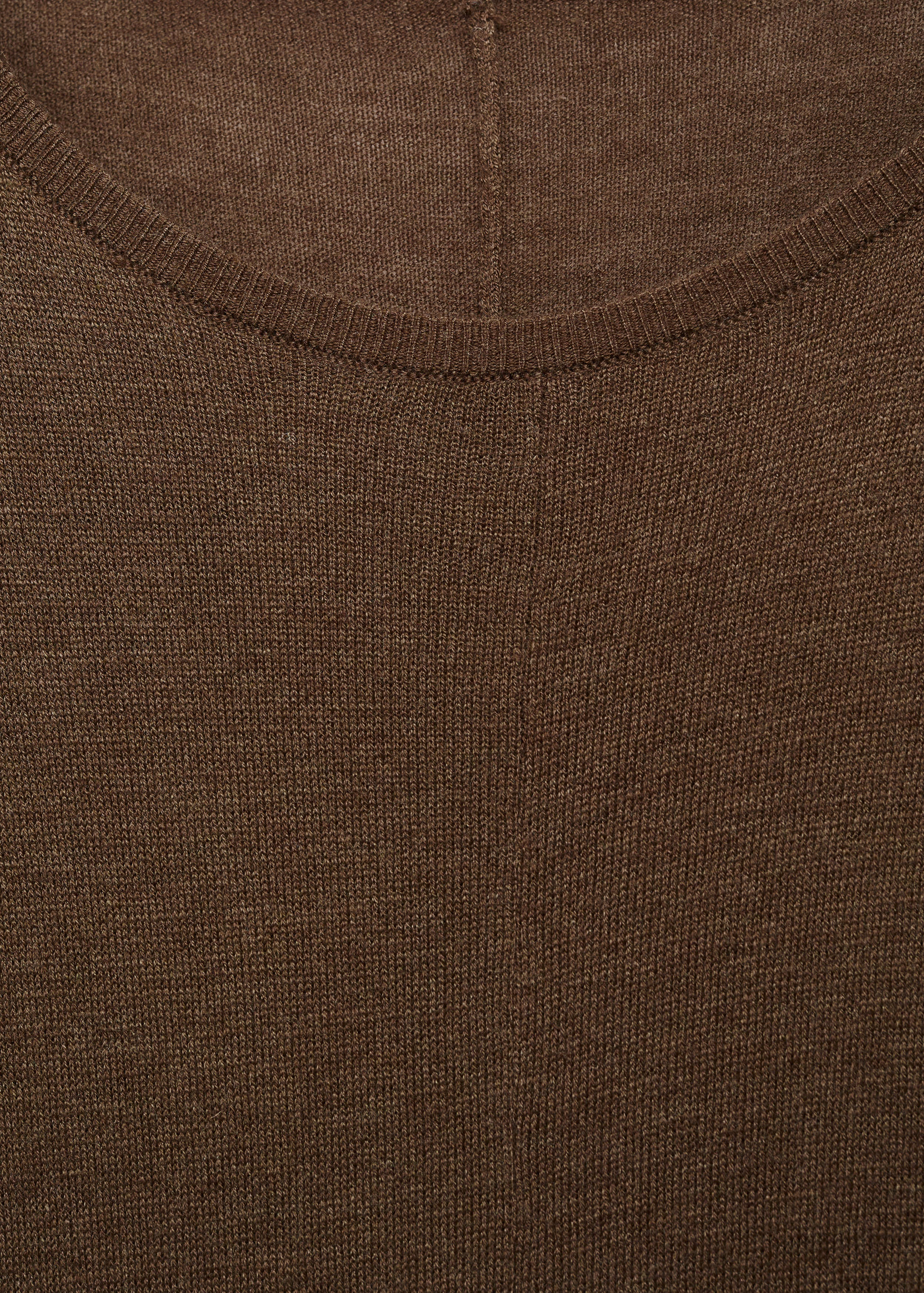 Asymmetrical low-knit dress - Details of the article 0