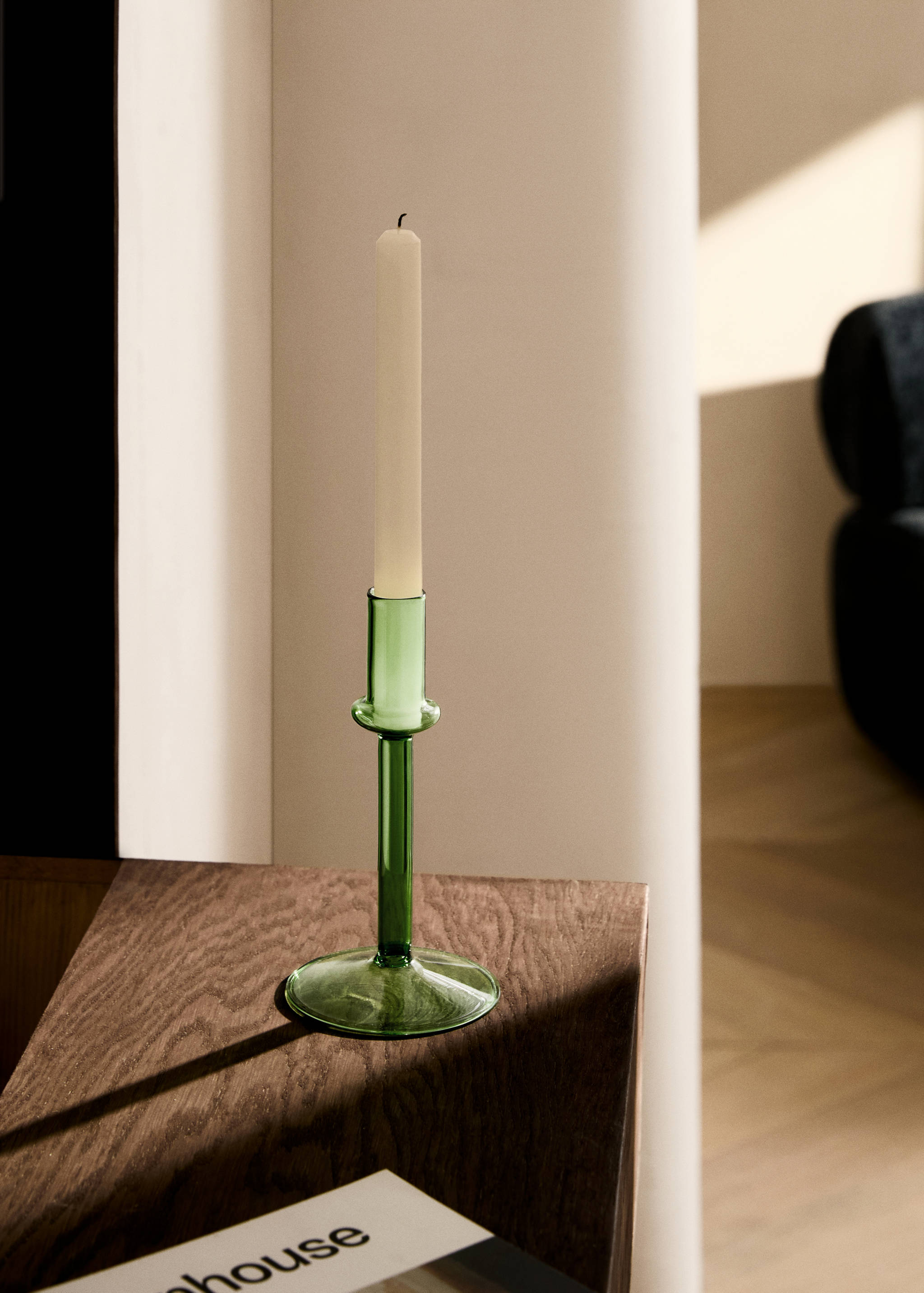Medium borosilicate candleholder - General plane