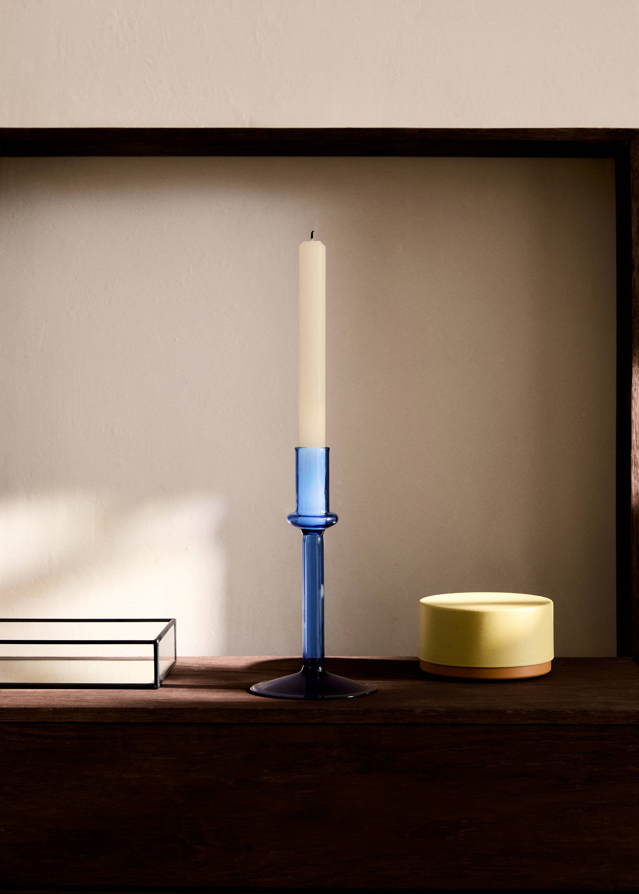 Medium borosilicate candleholder - General plane