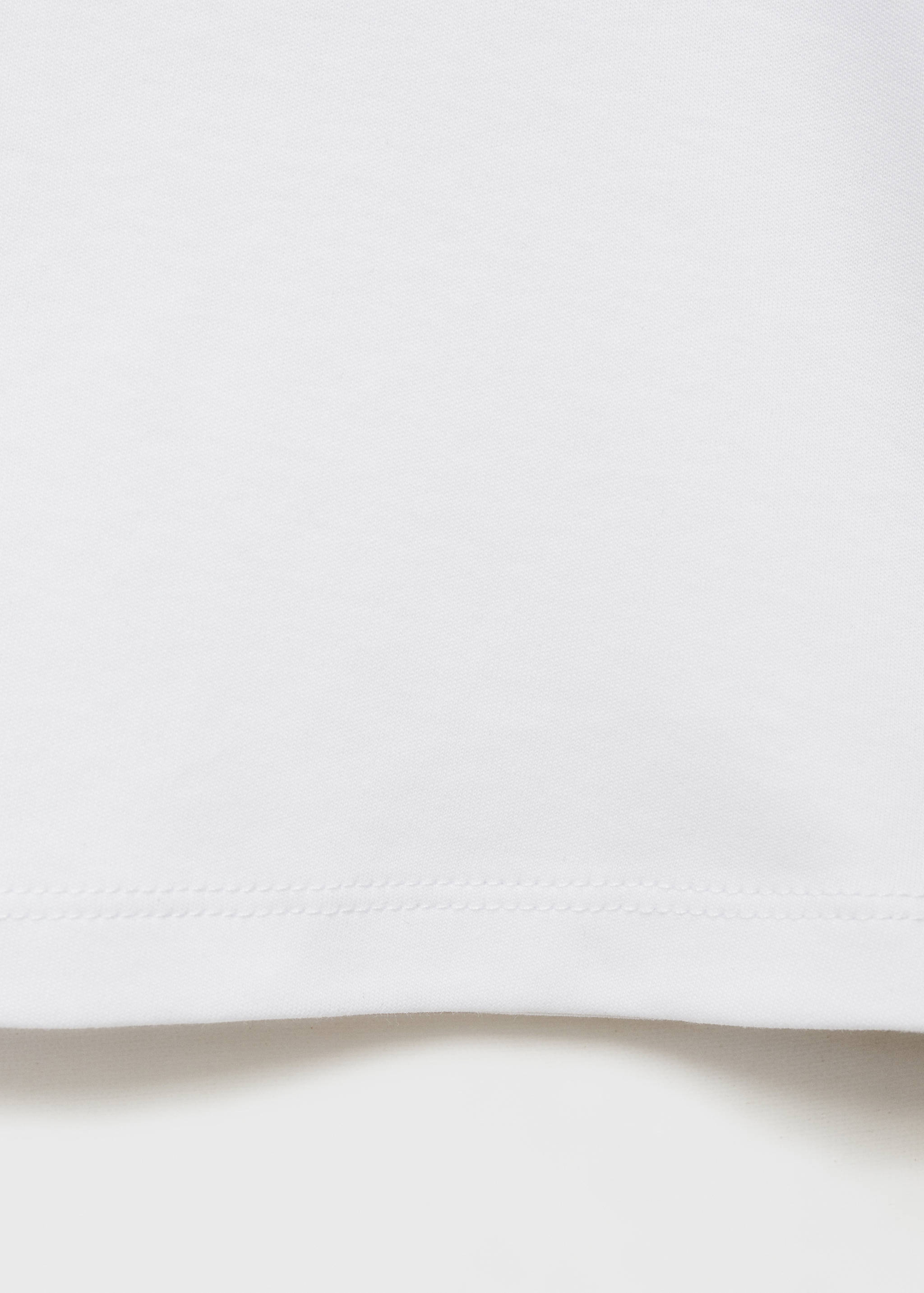 Rounded neck cotton t-shirt - Details of the article 0