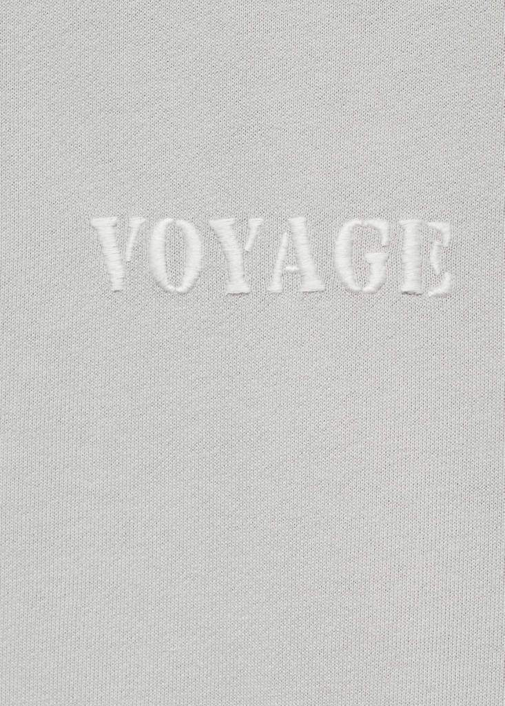 Message cotton sweatshirt — Grey