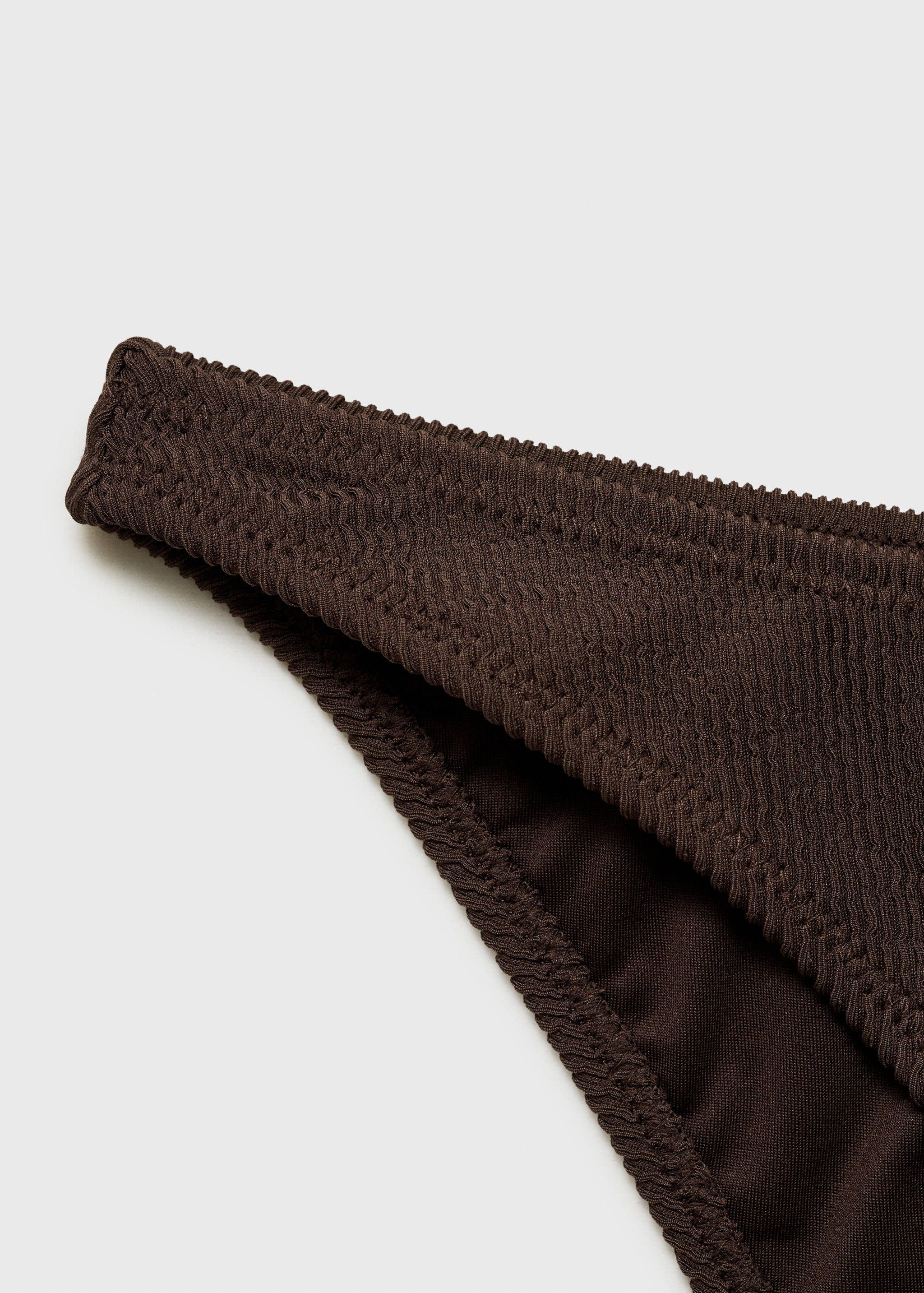 Ribbed bikini bottom - Details of the article 8