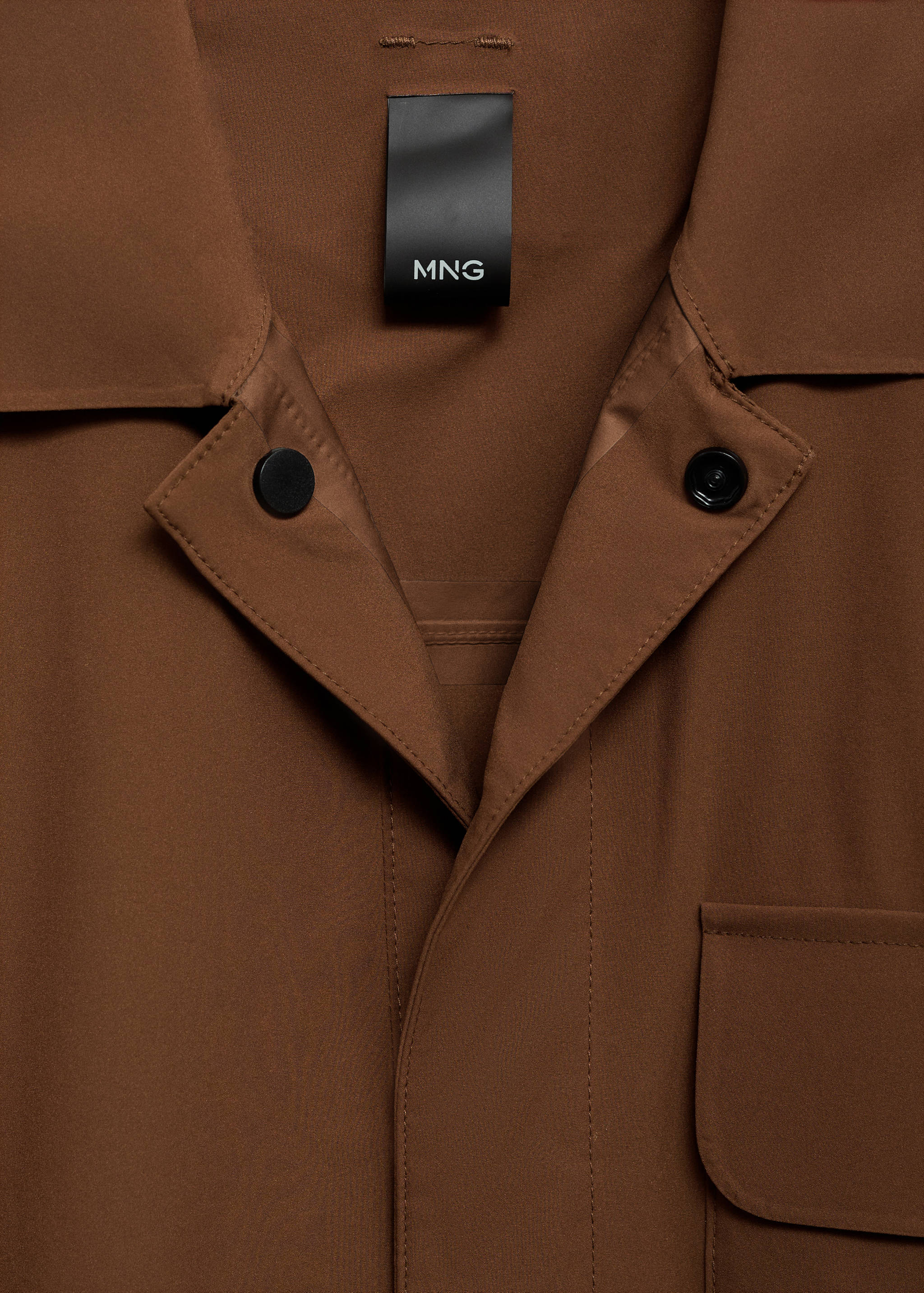 Куртка из водоотталкивающей ткани с карманами - Деталь изделия 8