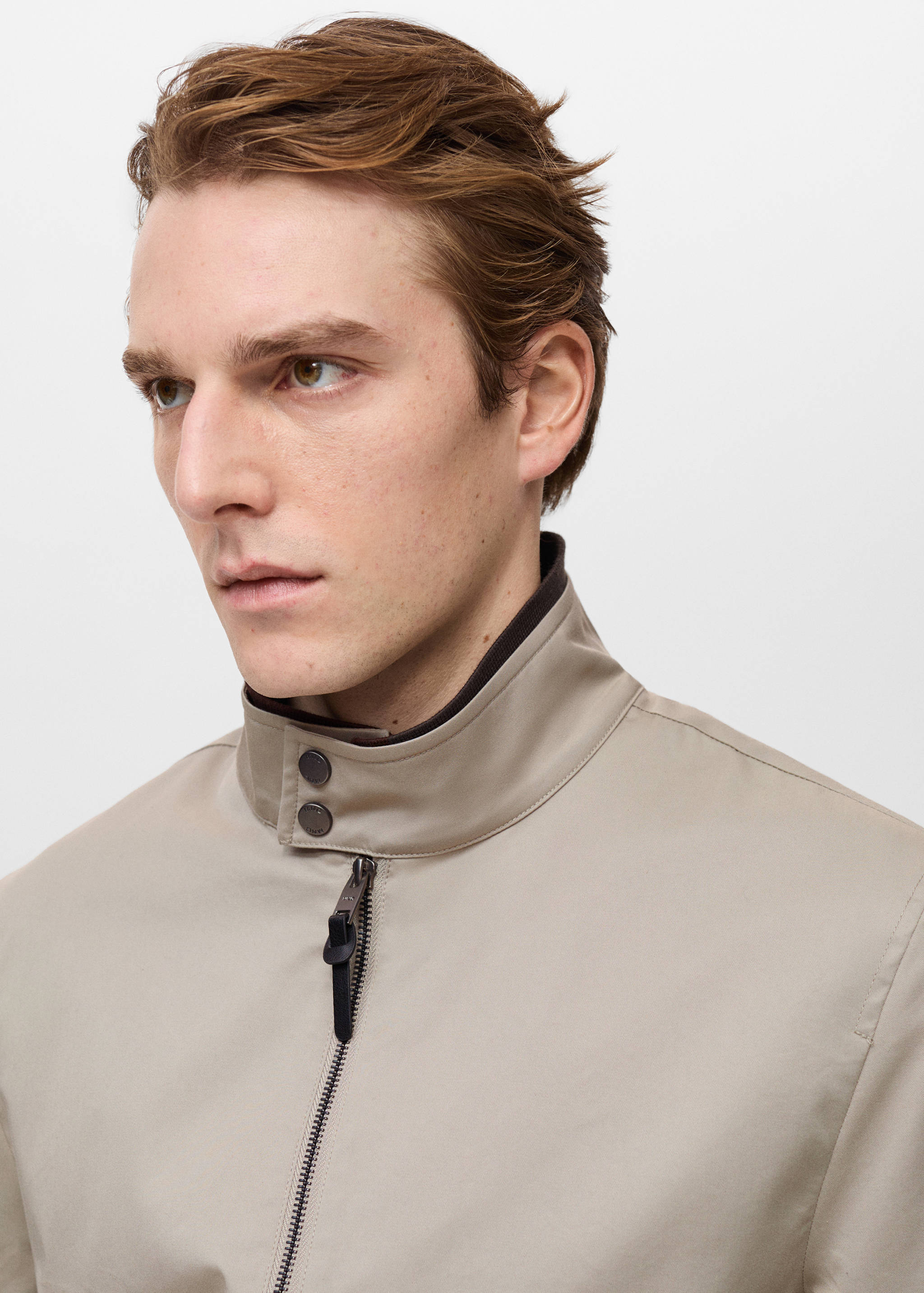 Water-repellent cotton jacket - Details of the article 1