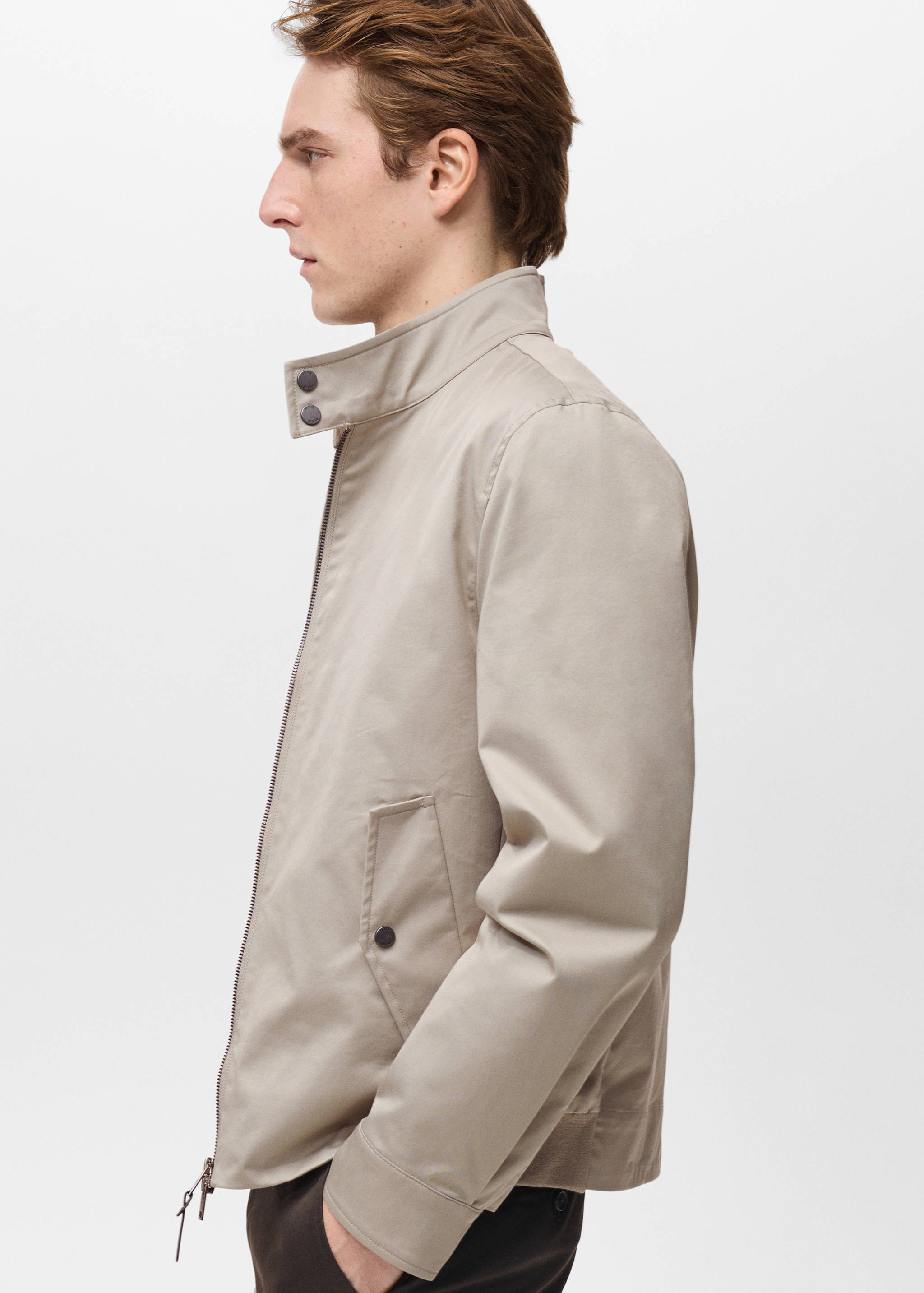Water-repellent cotton jacket - Details of the article 2